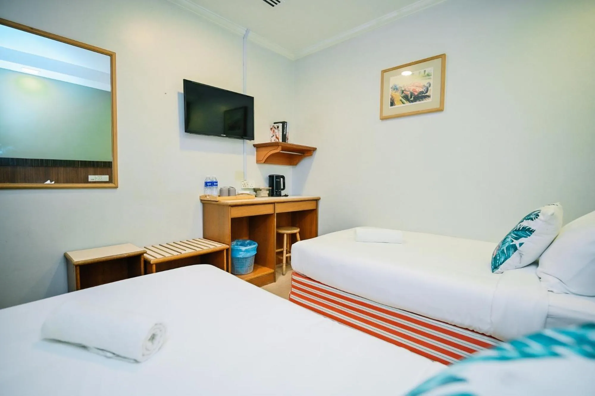 Bed in Swing & Pillows - Petaling Street Kuala Lumpur