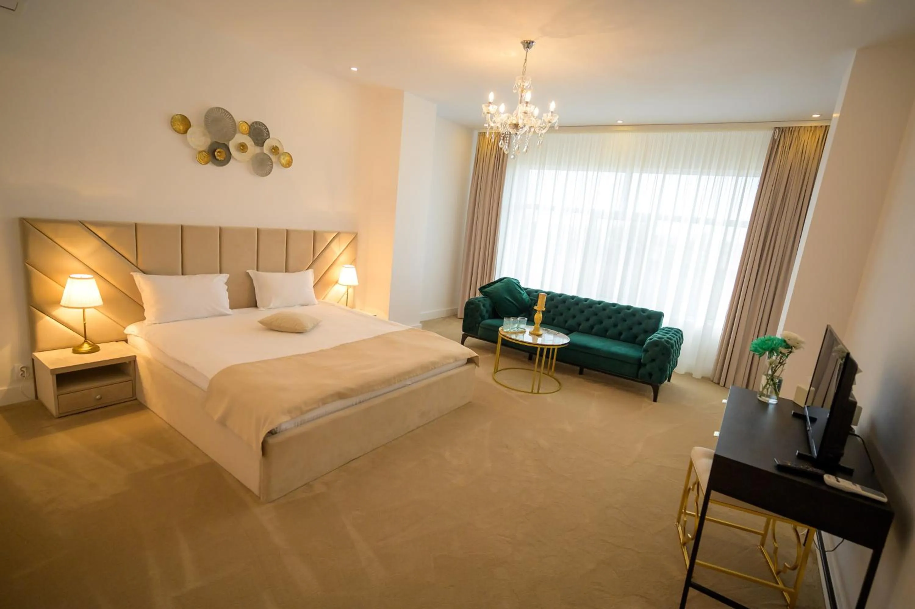 Bed in Hotel Queen Vera