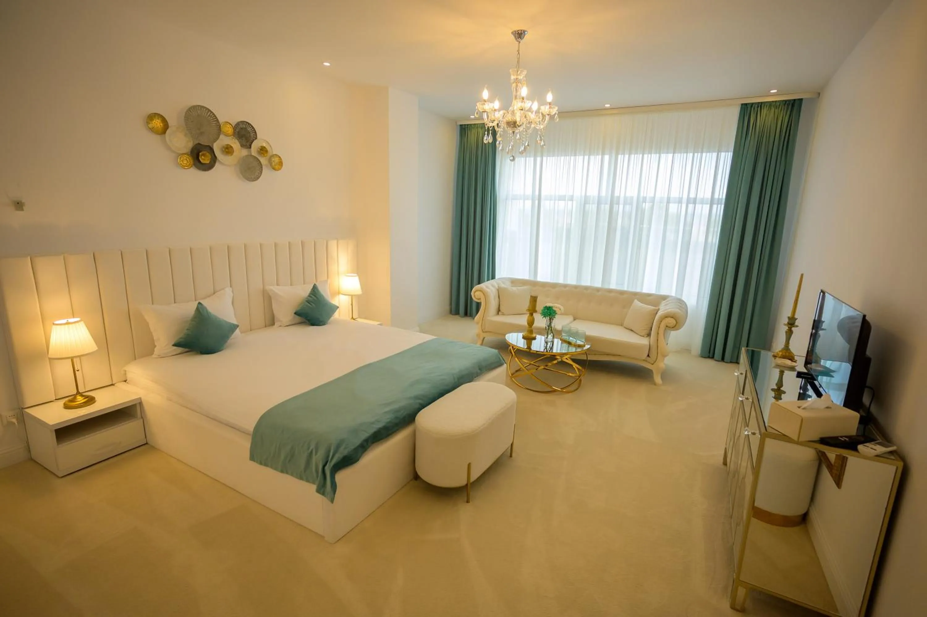 Bed in Hotel Queen Vera