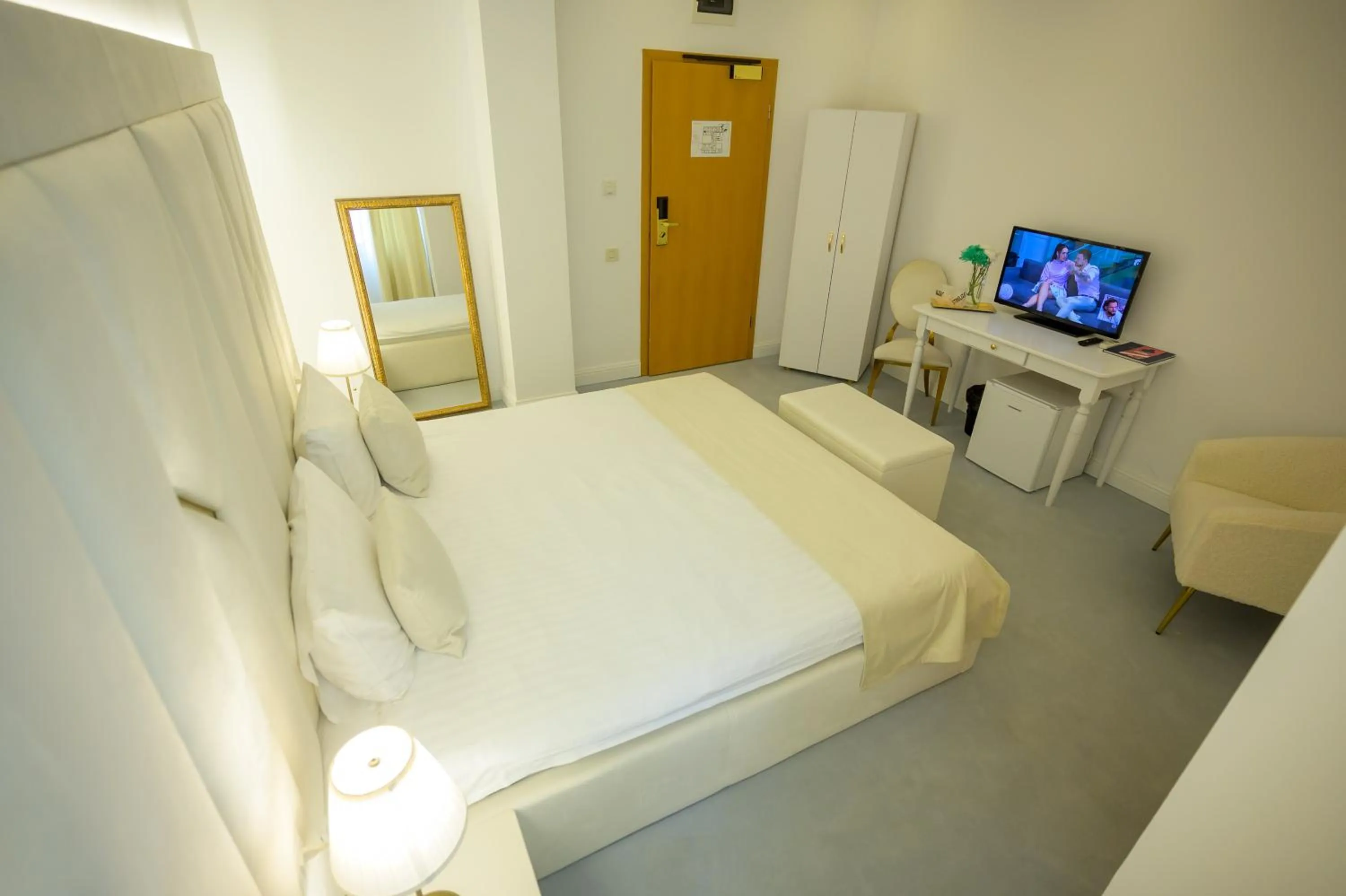 Bed in Hotel Queen Vera