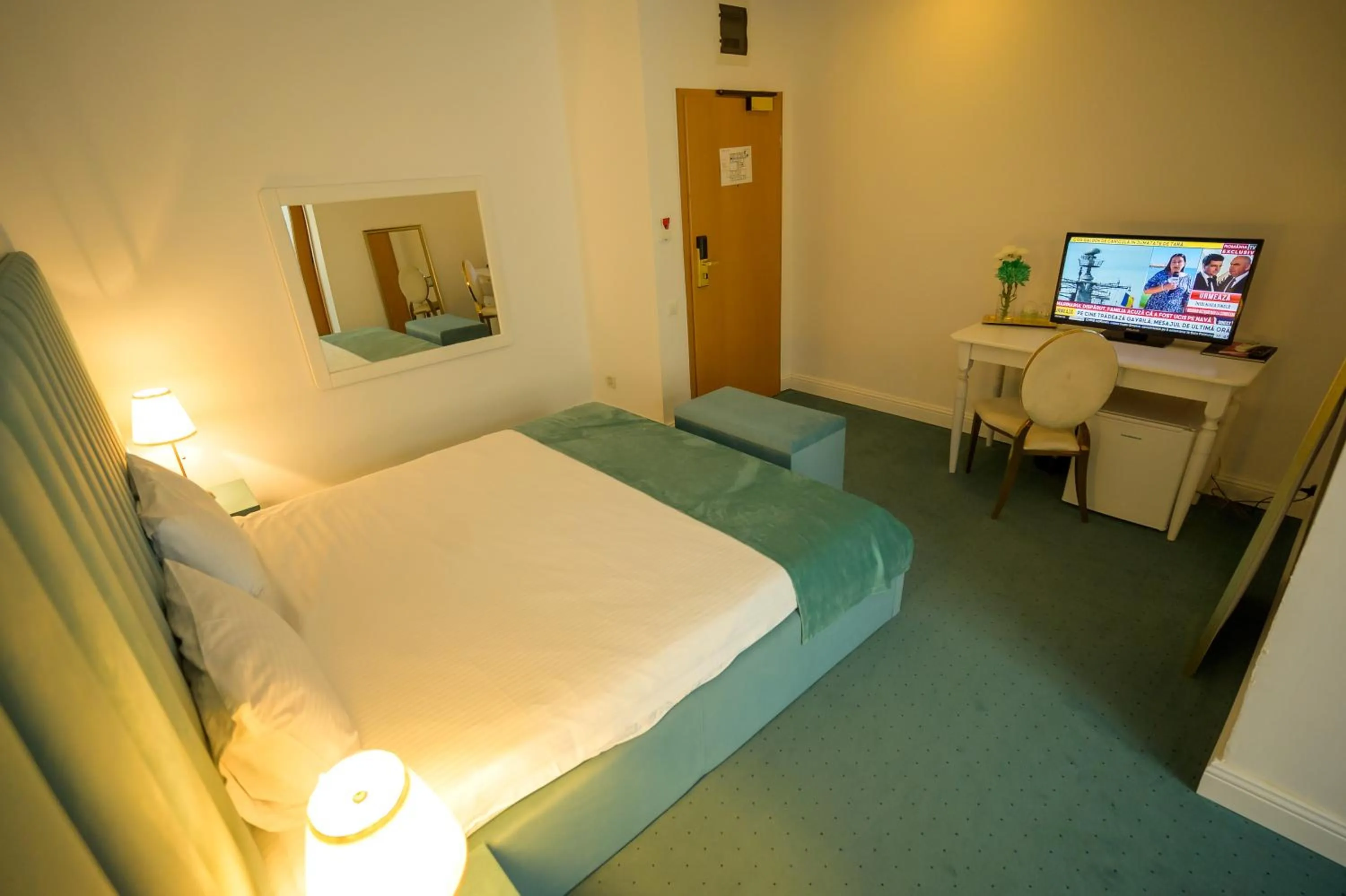 Bed in Hotel Queen Vera