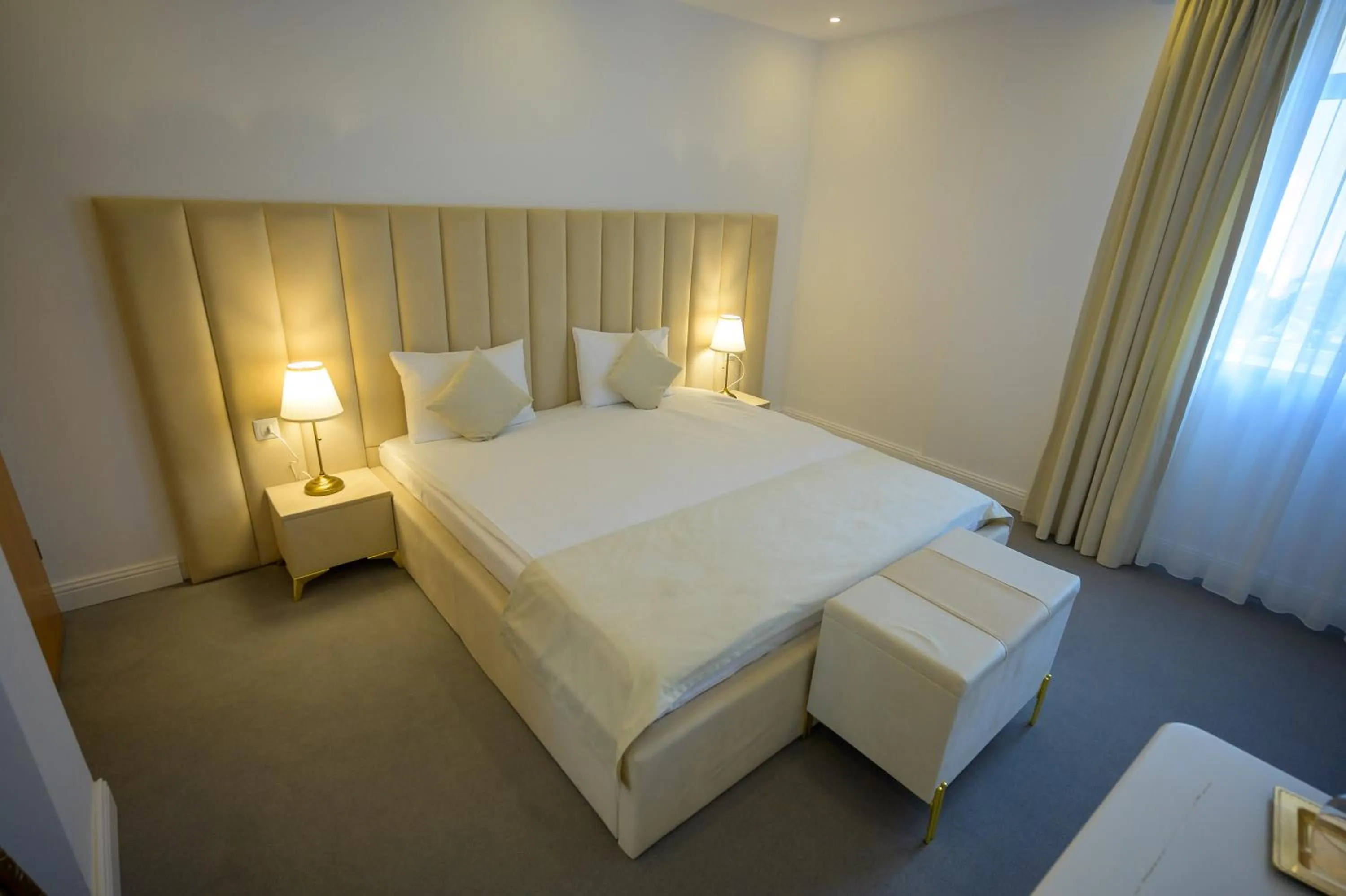 Bed in Hotel Queen Vera