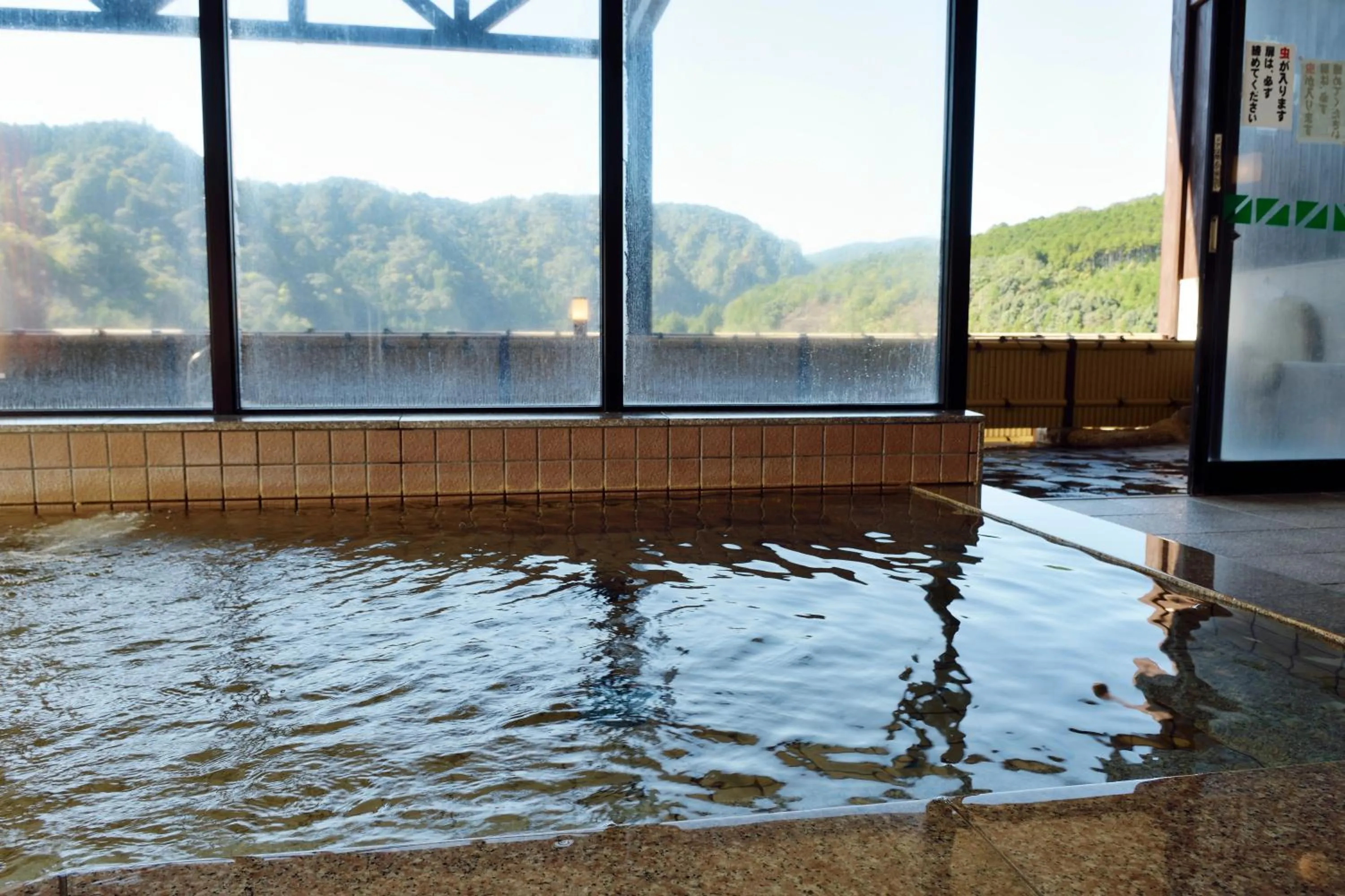 Hot Spring Bath in Iruka Onsen Hotel Seiryuusou