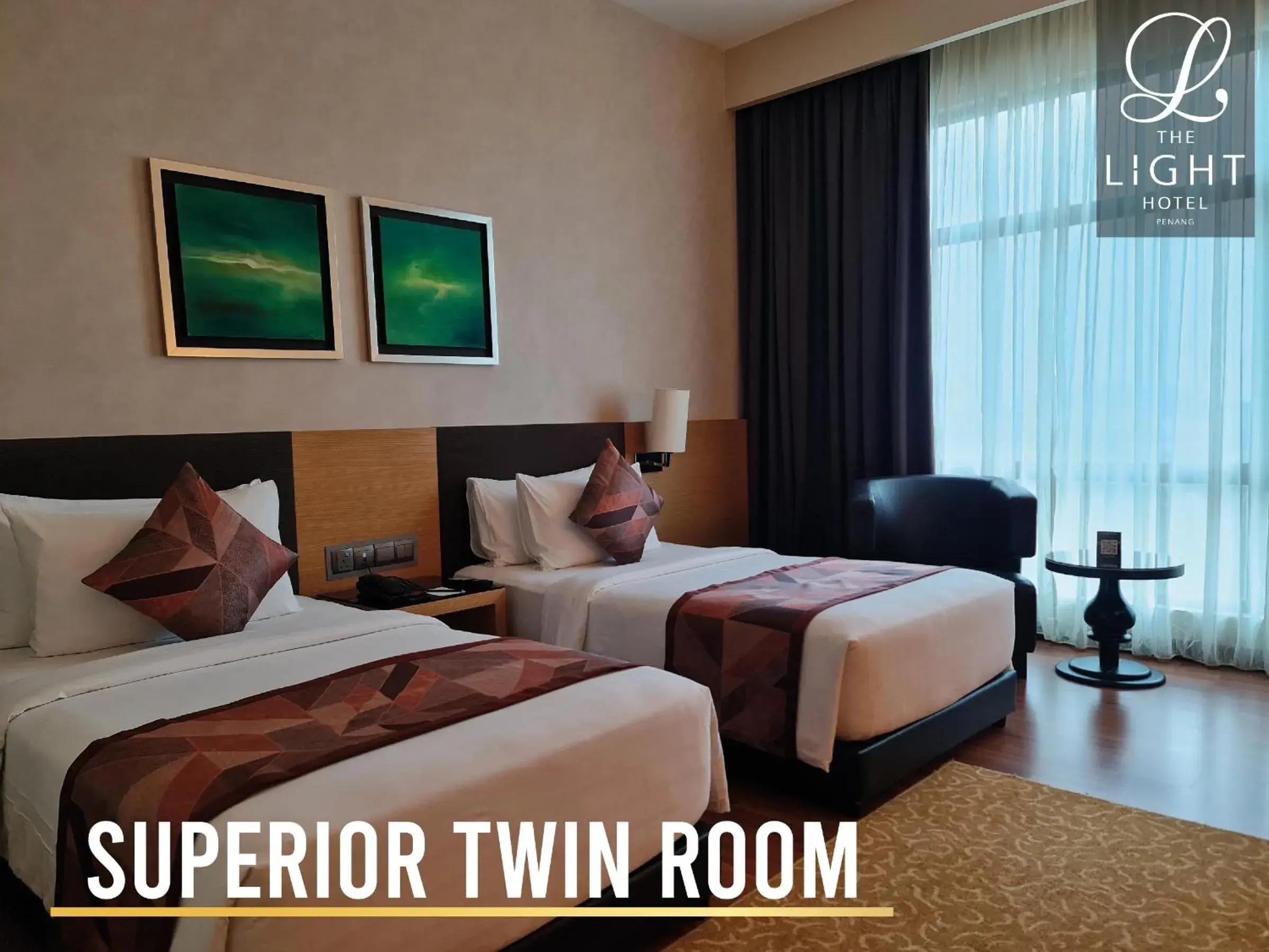 Superior Twin in The Light Hotel Penang Superior Twin in The Light Hotel Penang