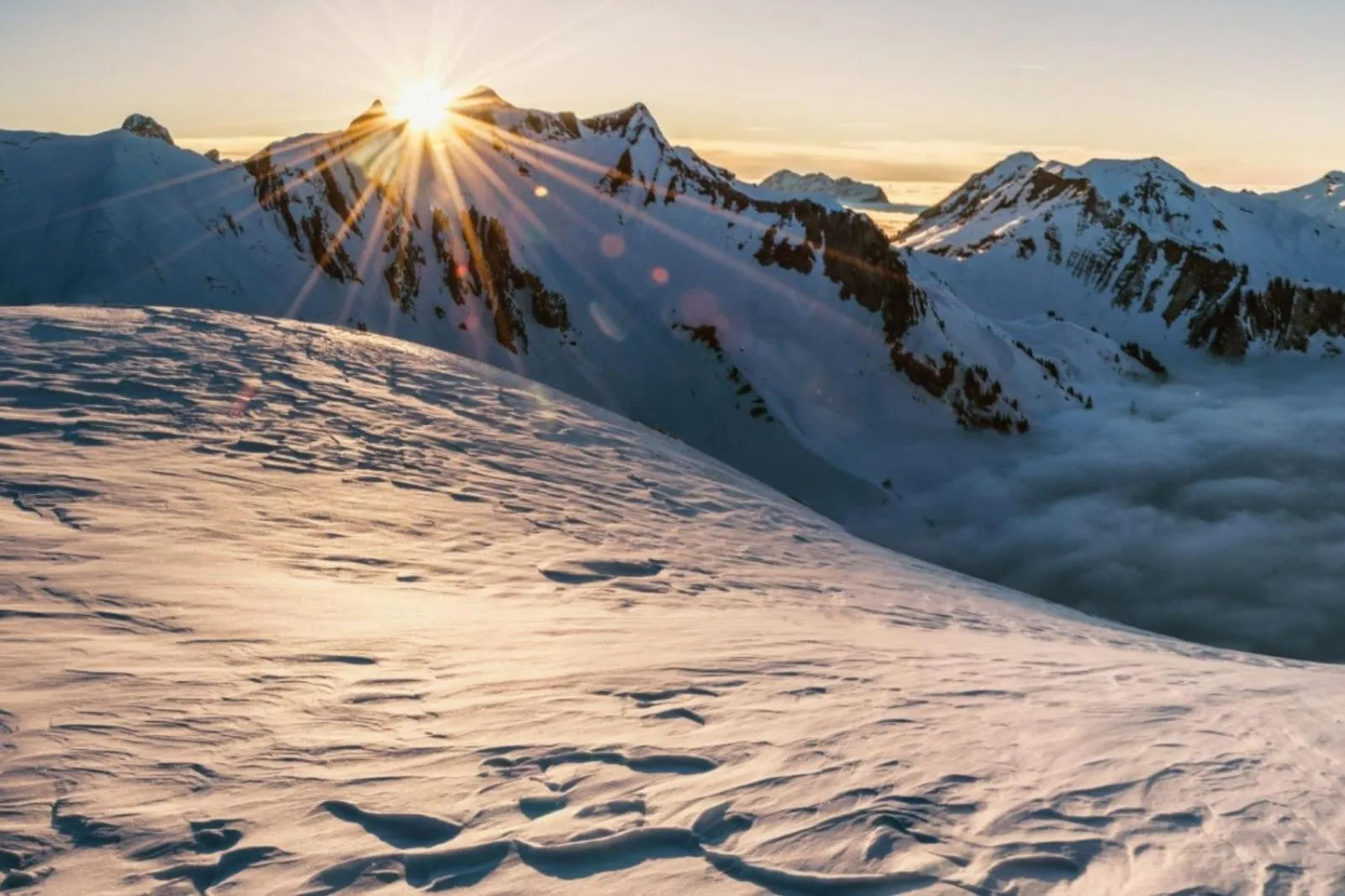 Natural landscape in Biohotel Schwanen