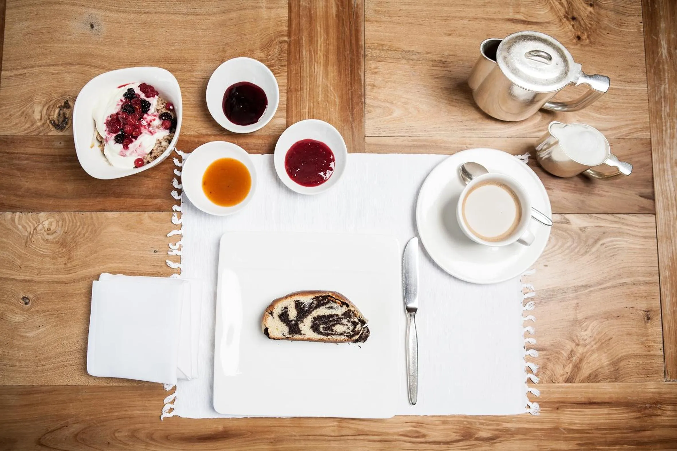 Breakfast in Biohotel Schwanen