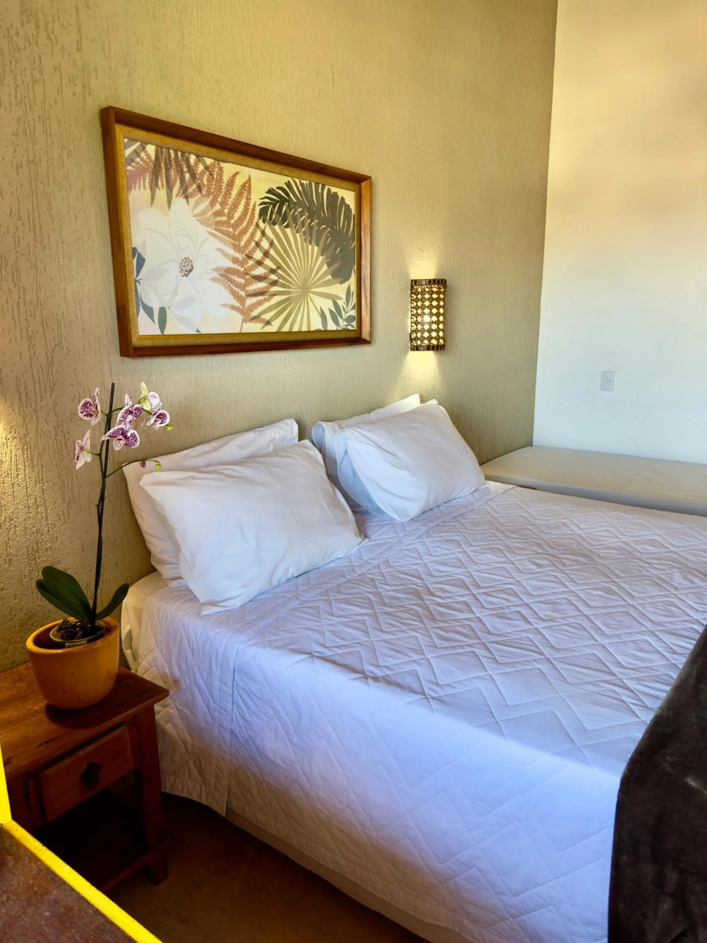 Bed in Pousada Janellas do Mar