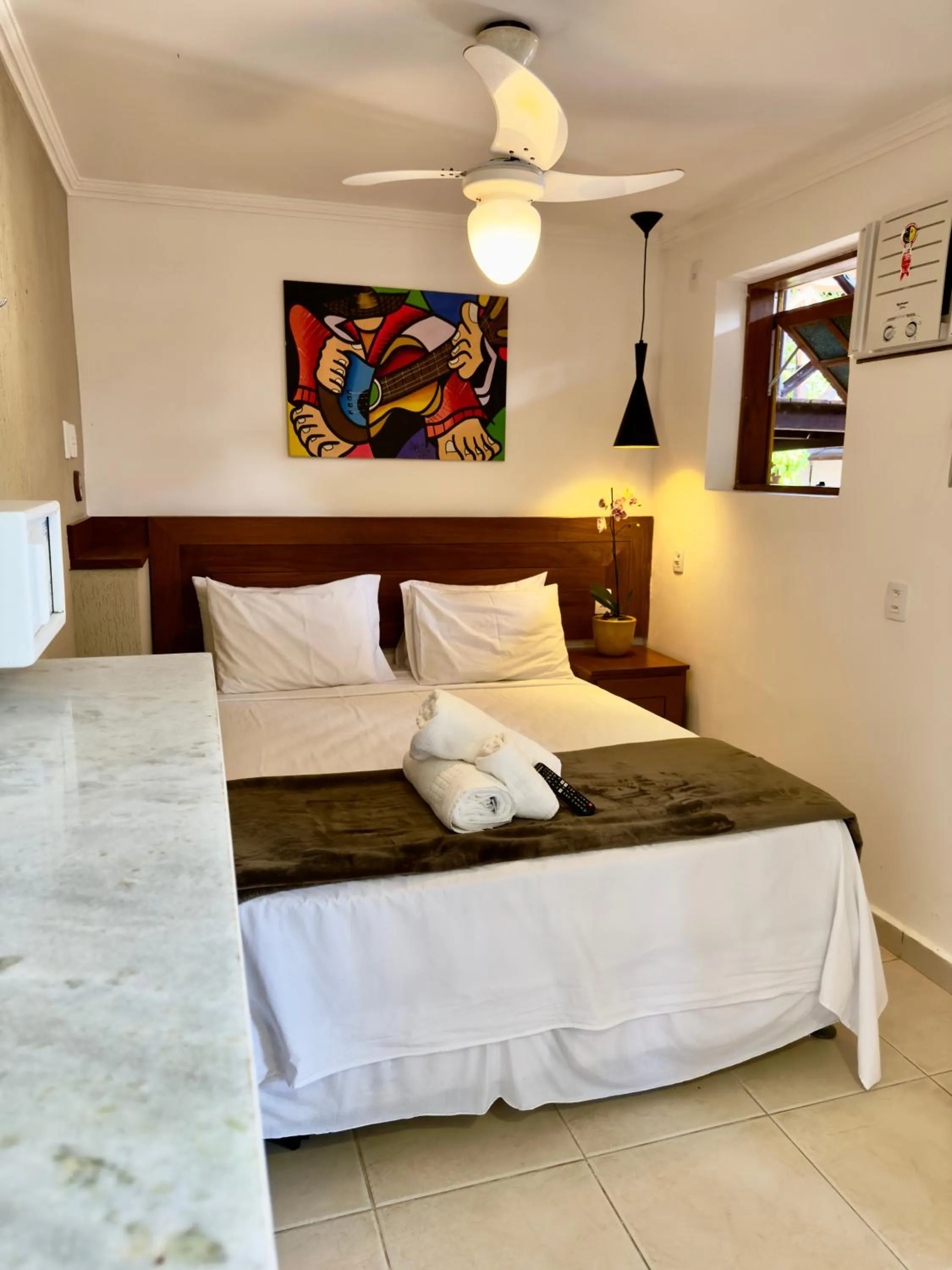 Bed in Pousada Janellas do Mar