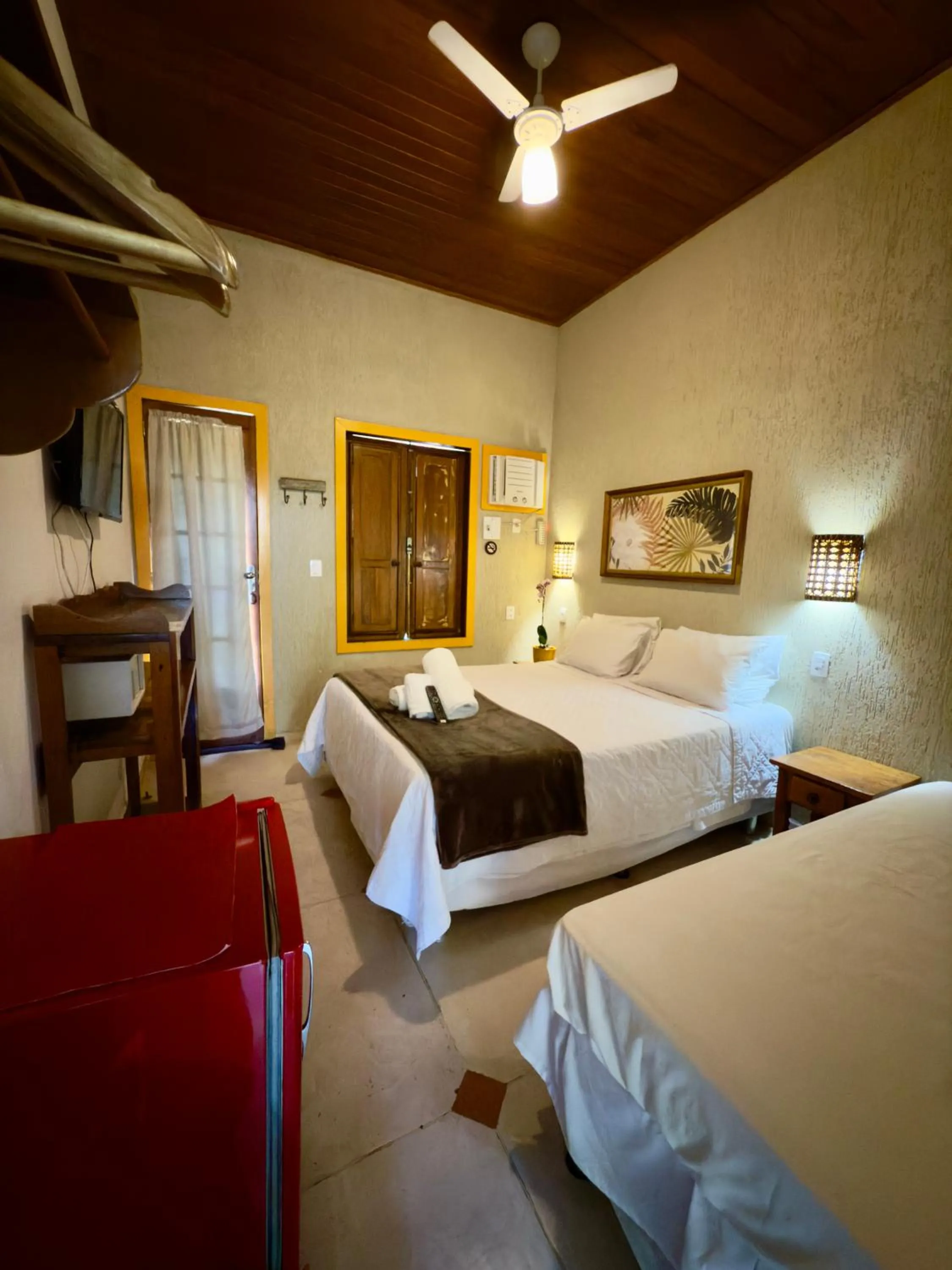 Bed in Pousada Janellas do Mar