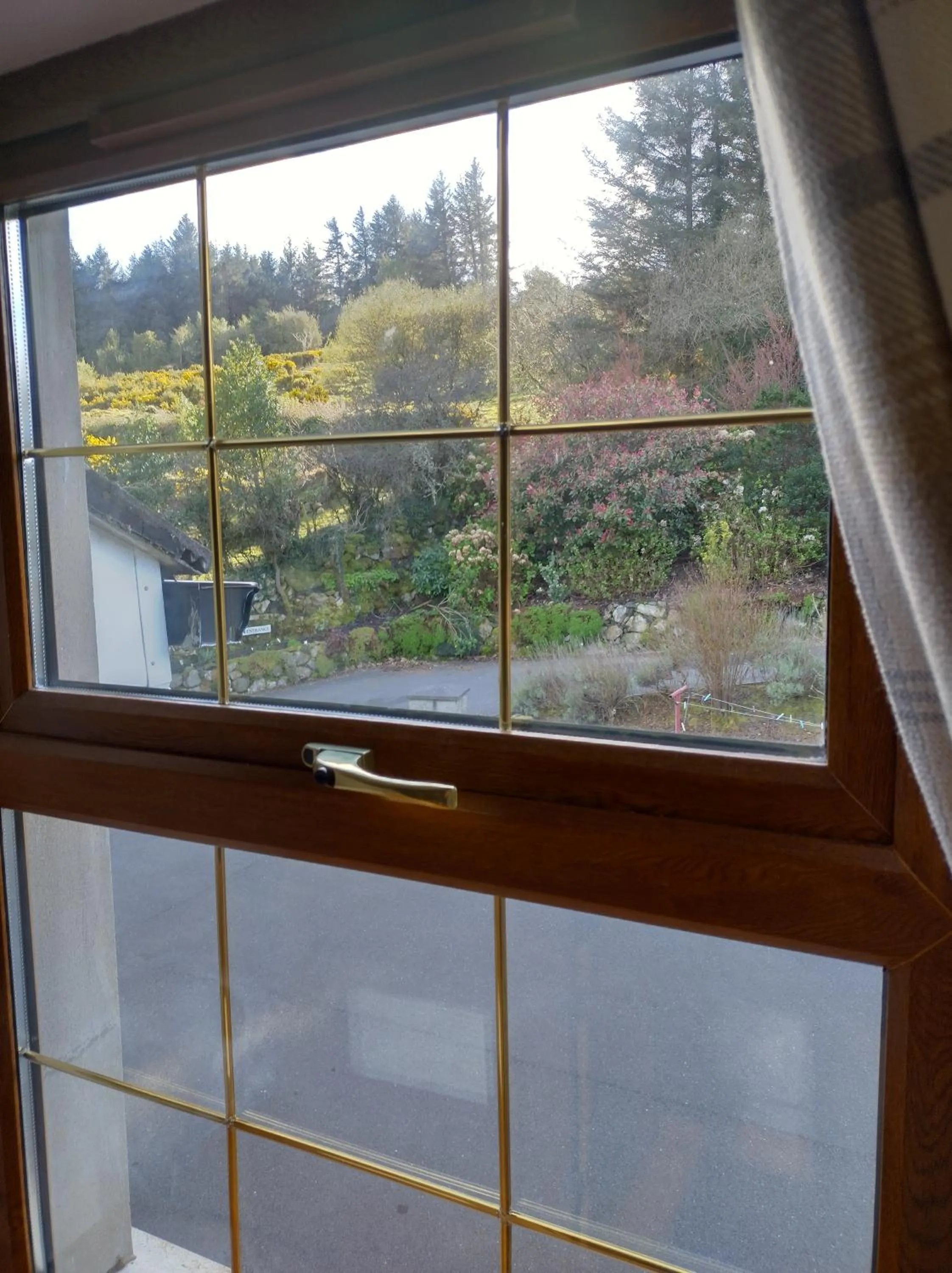 Garden view in Glenn Eireann House