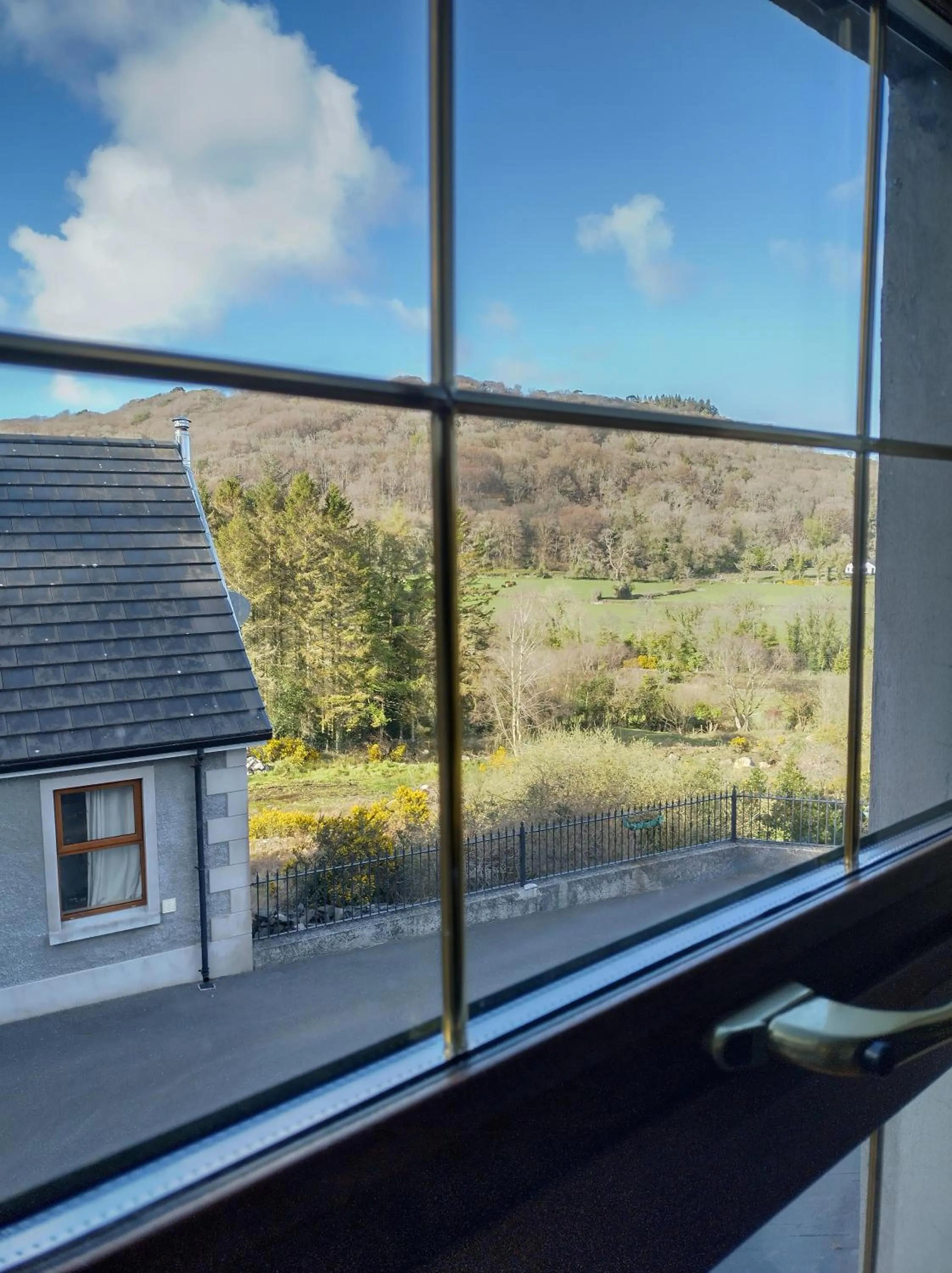 Garden view in Glenn Eireann House