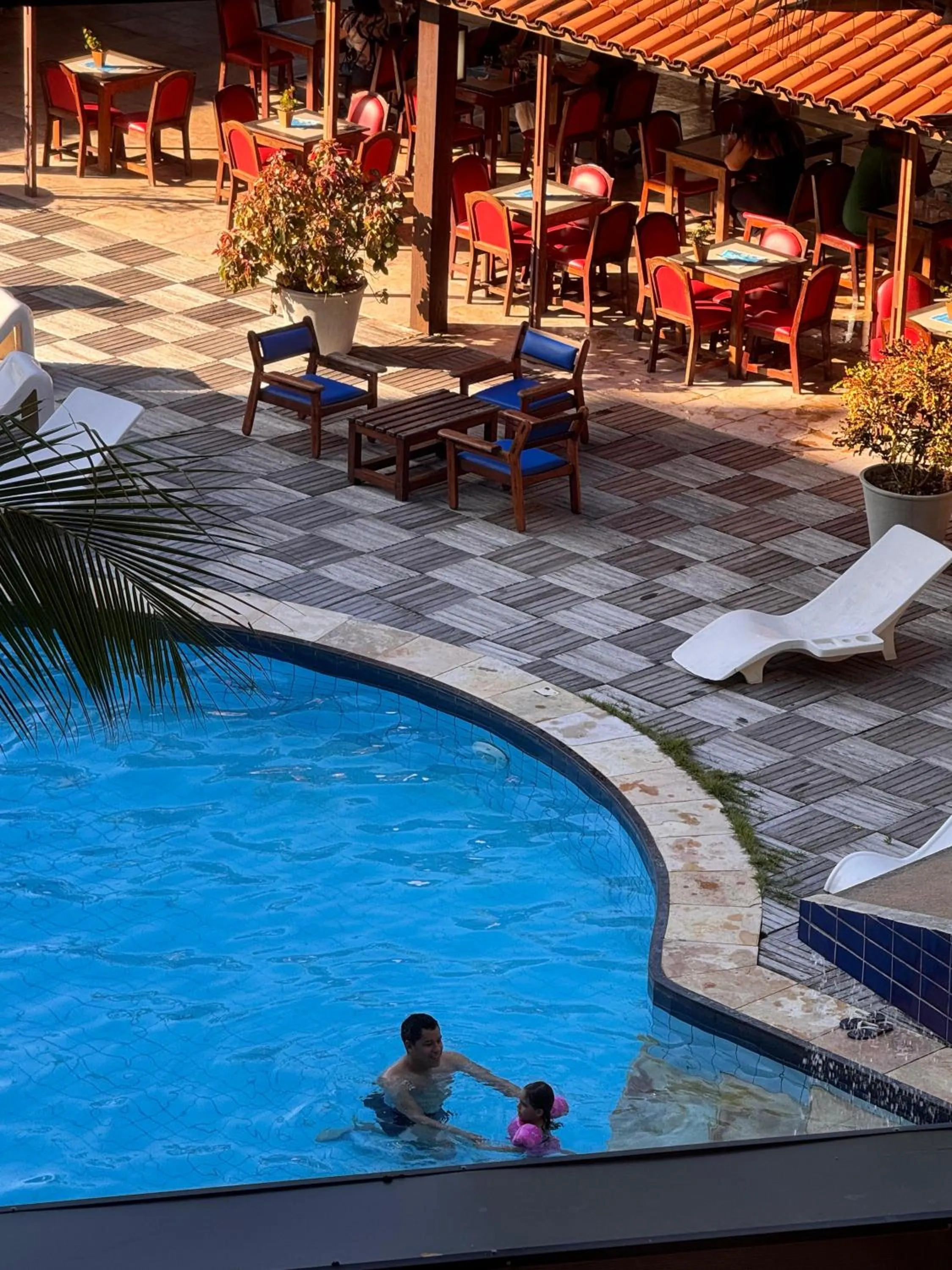 Swimming pool in Porto Futuro Hotel