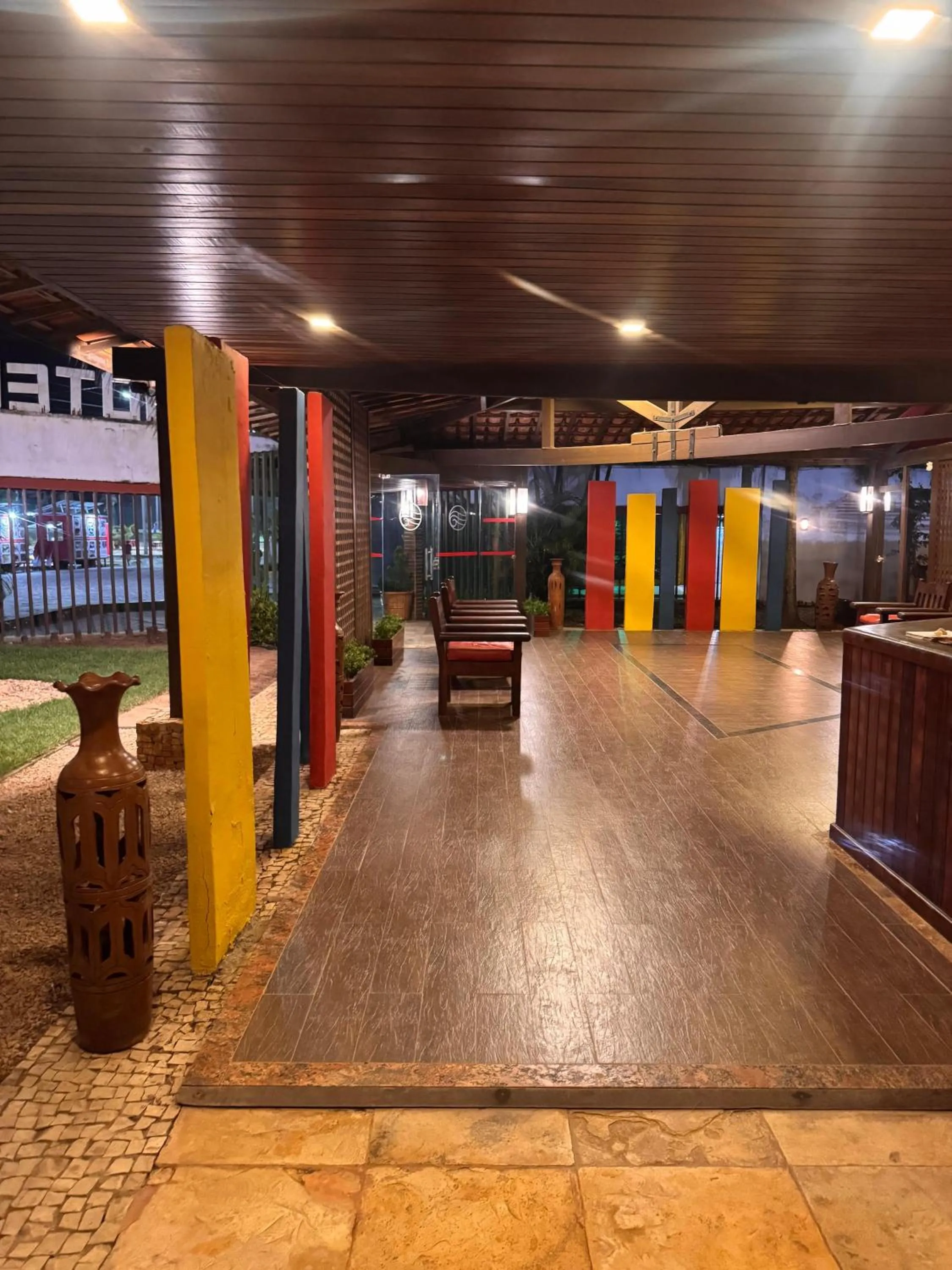 Lobby or reception in Porto Futuro Hotel