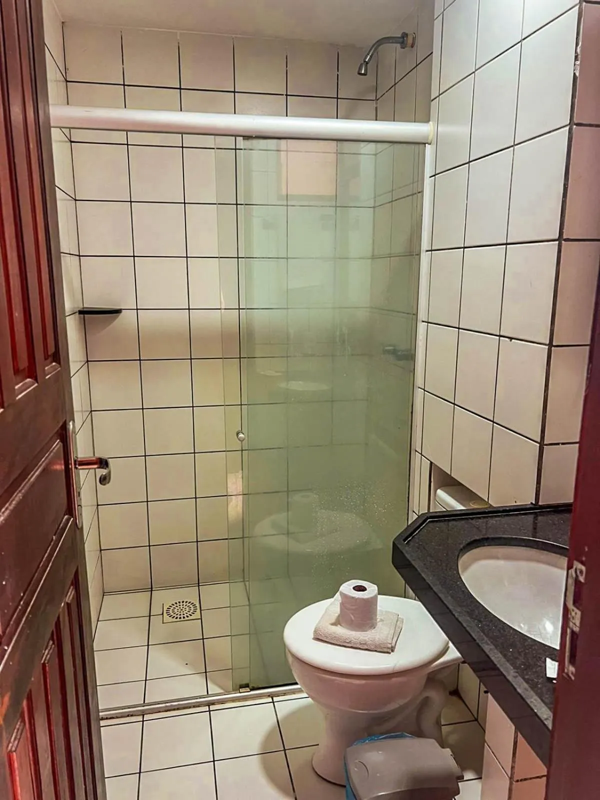 Shower in Porto Futuro Hotel