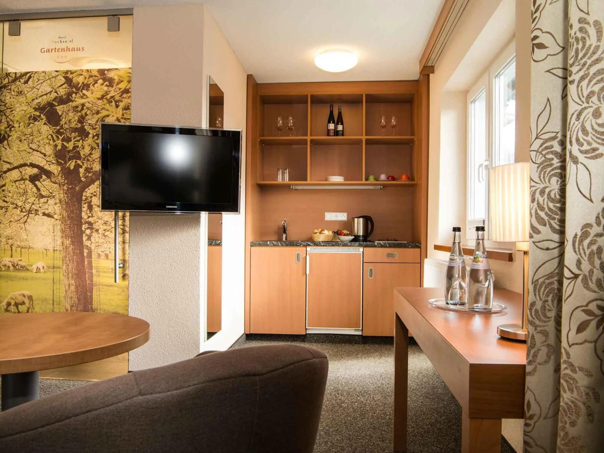 Kitchen or kitchenette in Hotel Neckartal