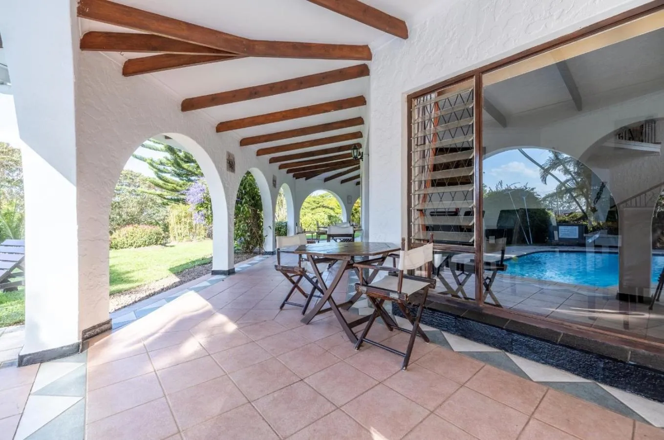 Patio in 122 on Krantzview previously BizAfrika Guest Lodge