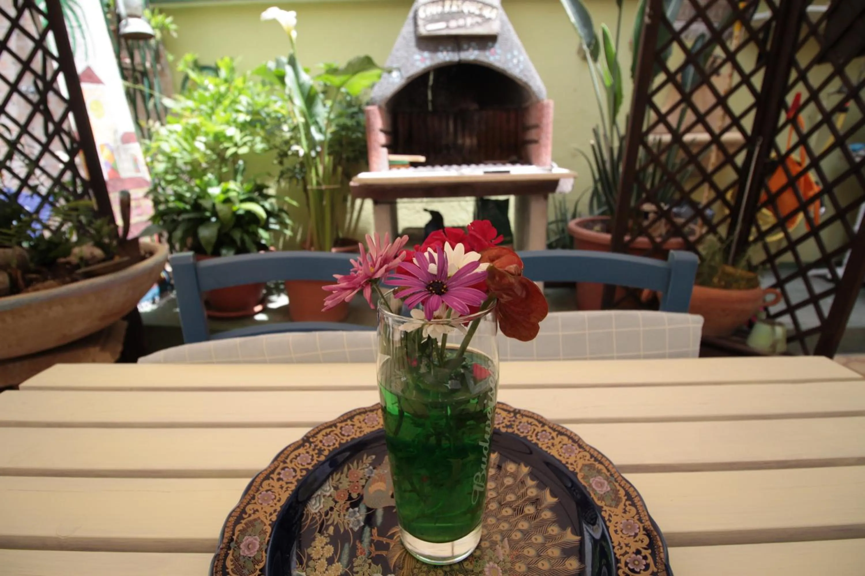 Patio in La Posadina House a Cagliari Locazioni turistiche brevi