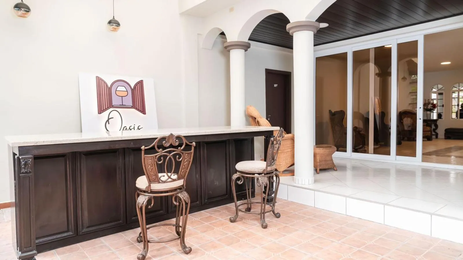 Restaurant/places to eat in Hotel Boutique Nueva Valladolid