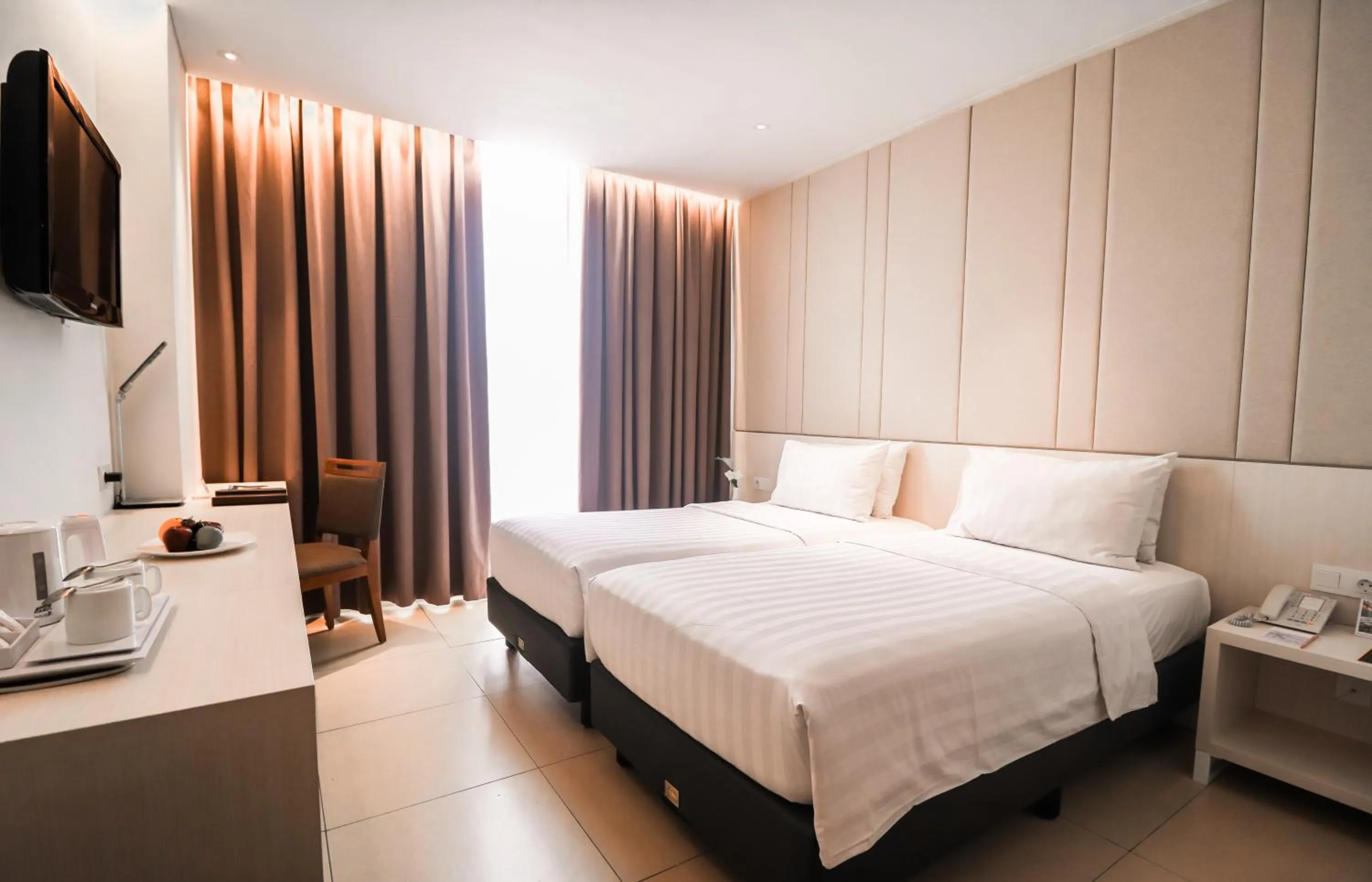 Bed in PRIME PARK Hotel Bandung