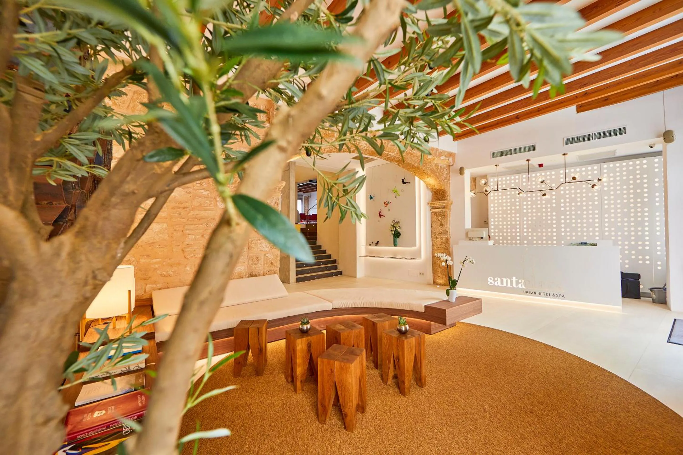 Lobby or reception in Santa Clara Urban Hotel & Spa