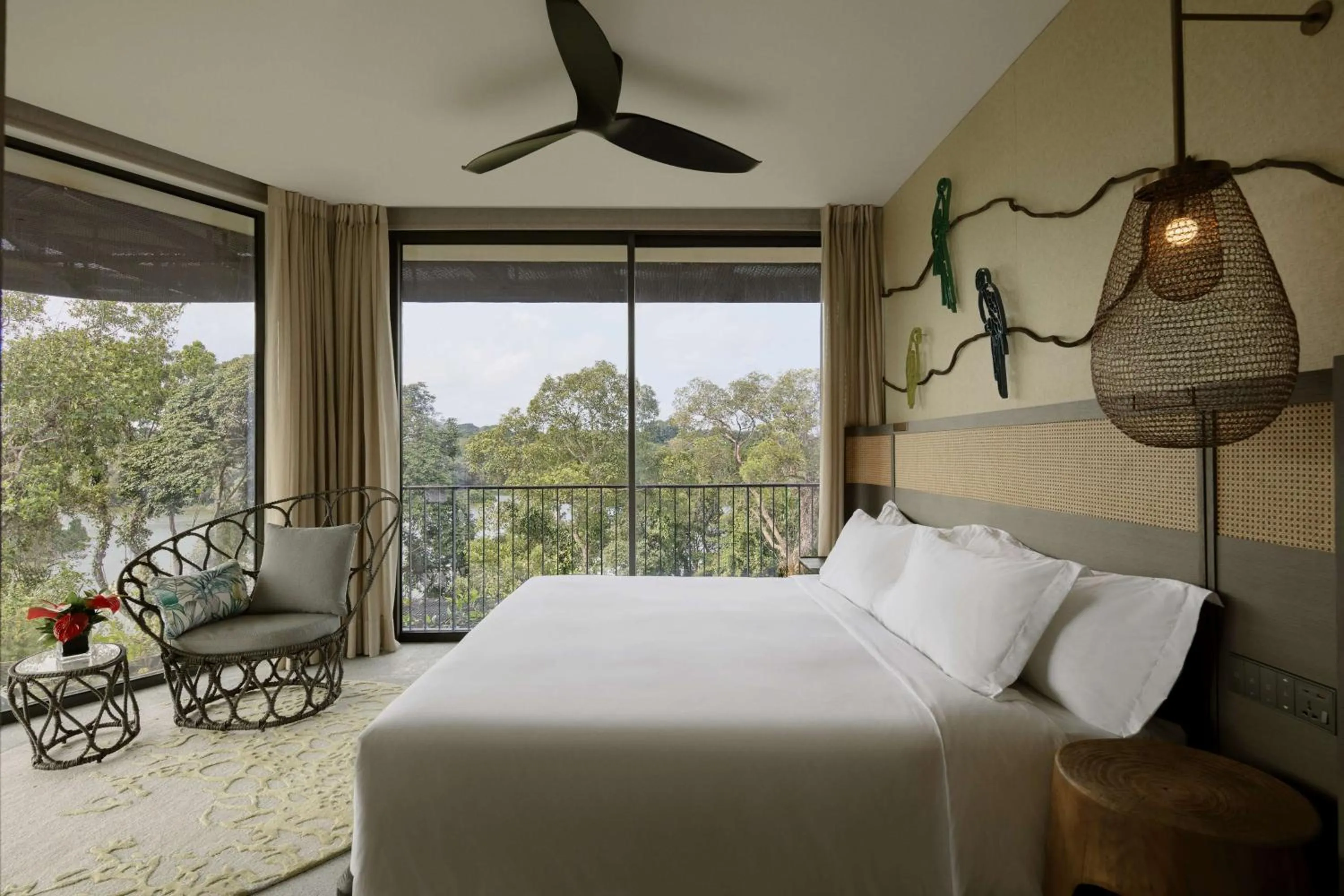 Photo of the whole room, Bed in Mandai Rainforest Resort by Banyan Tree