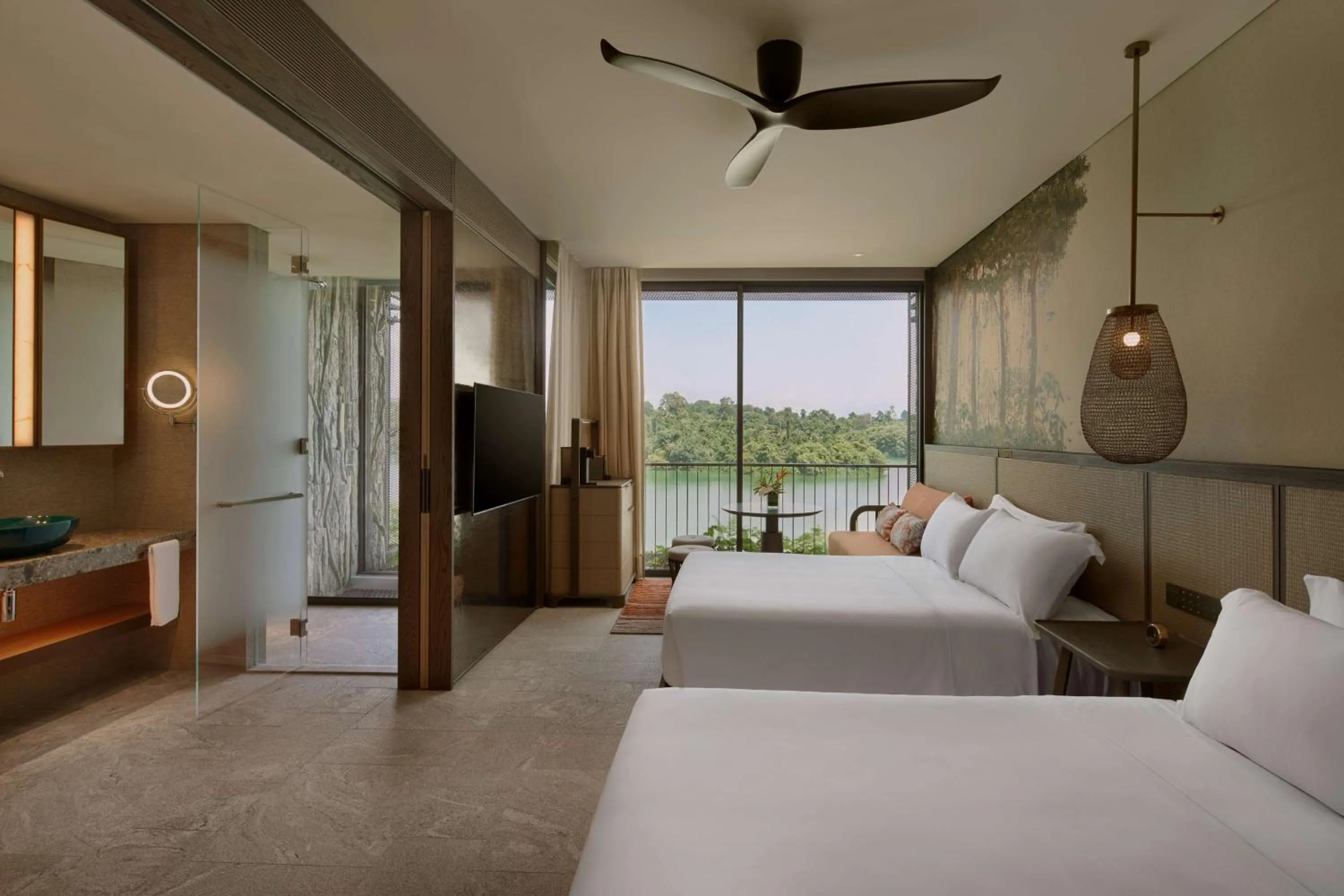 Bedroom, Bed in Mandai Rainforest Resort by Banyan Tree