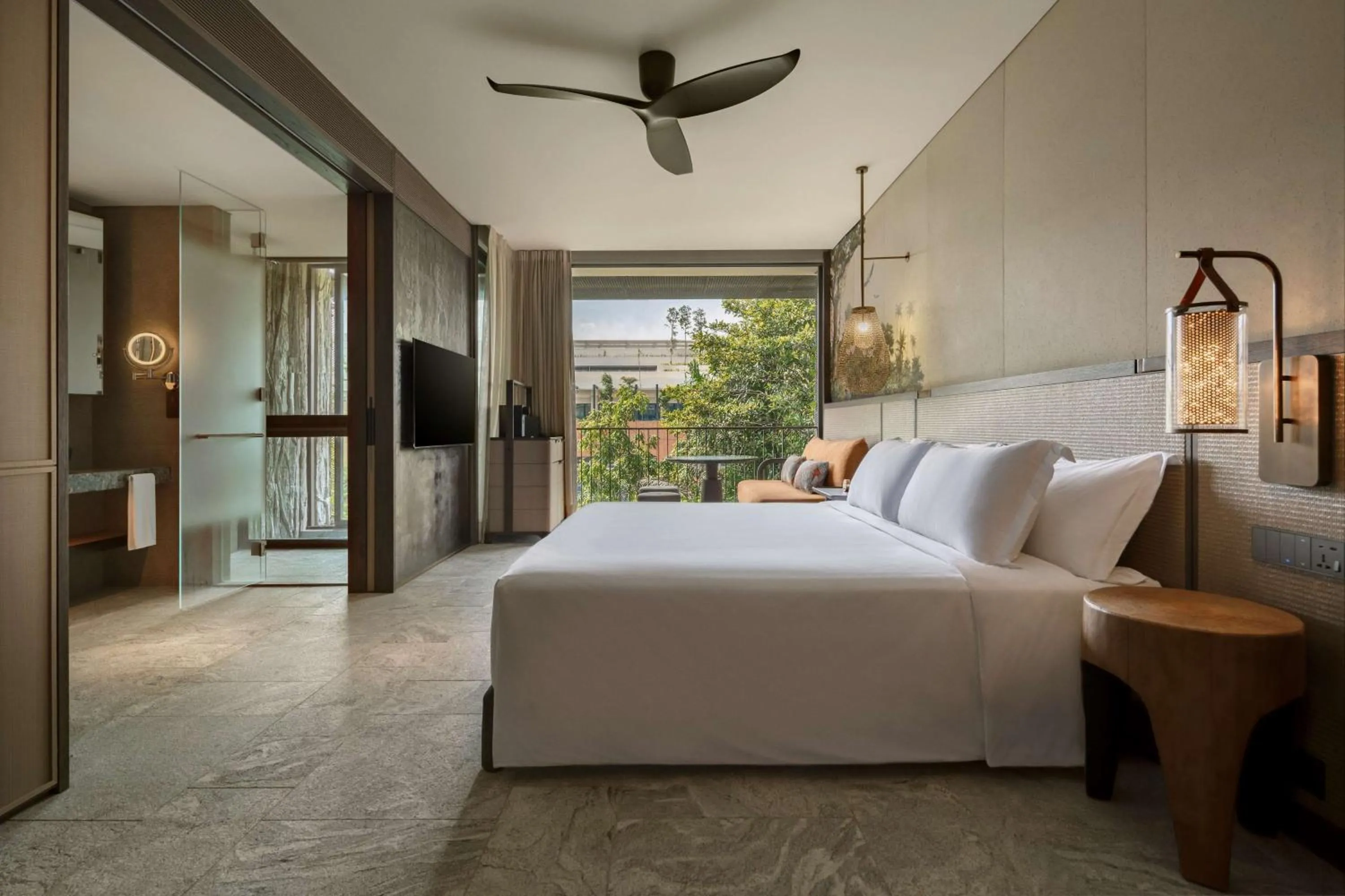 Bedroom, Bed in Mandai Rainforest Resort by Banyan Tree