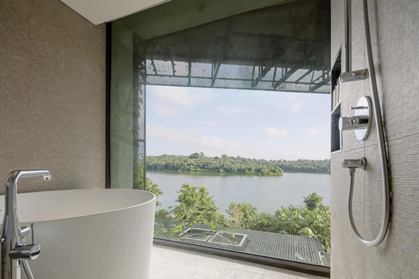 Natural landscape in Mandai Rainforest Resort by Banyan Tree