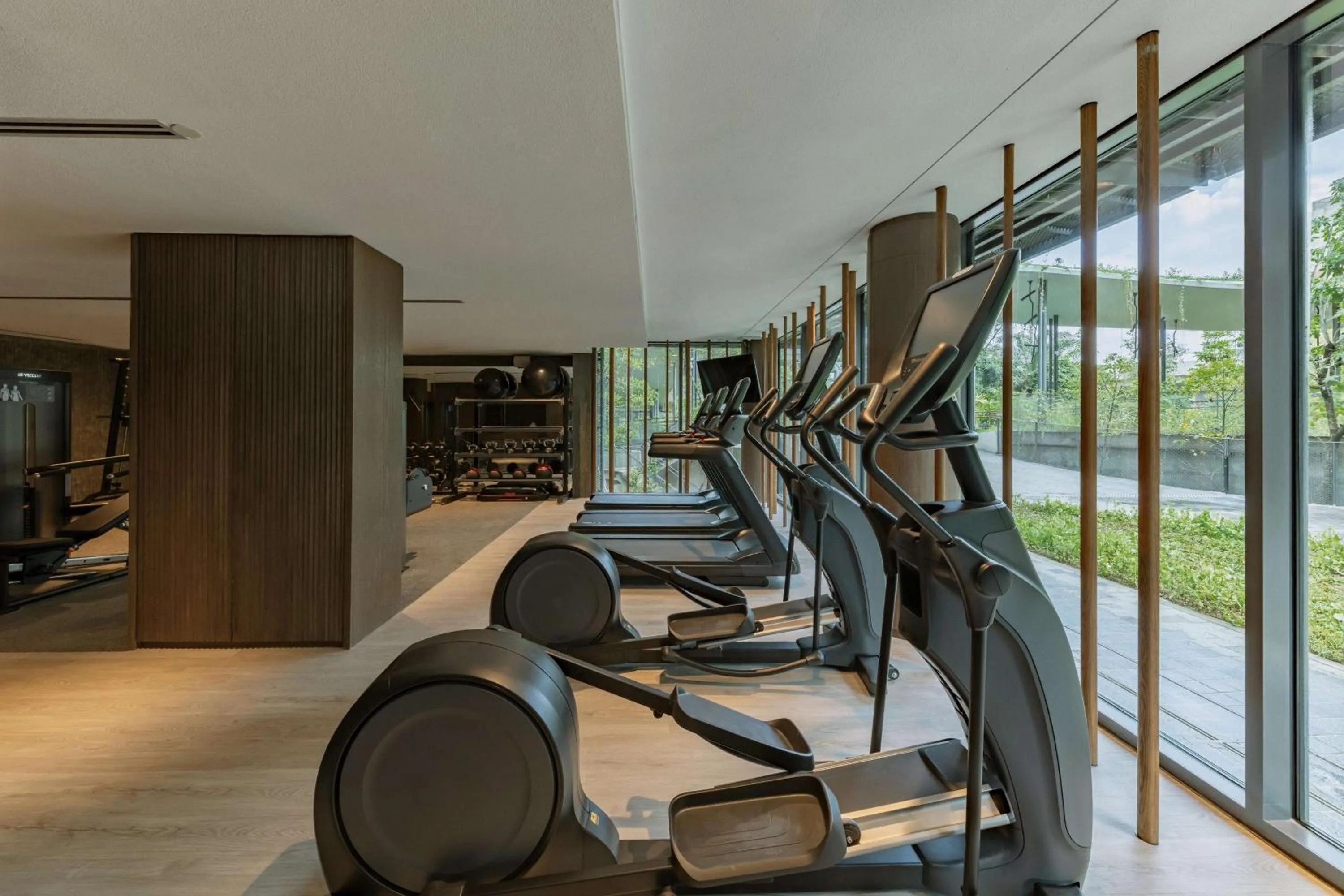 Fitness centre/facilities in Mandai Rainforest Resort by Banyan Tree
