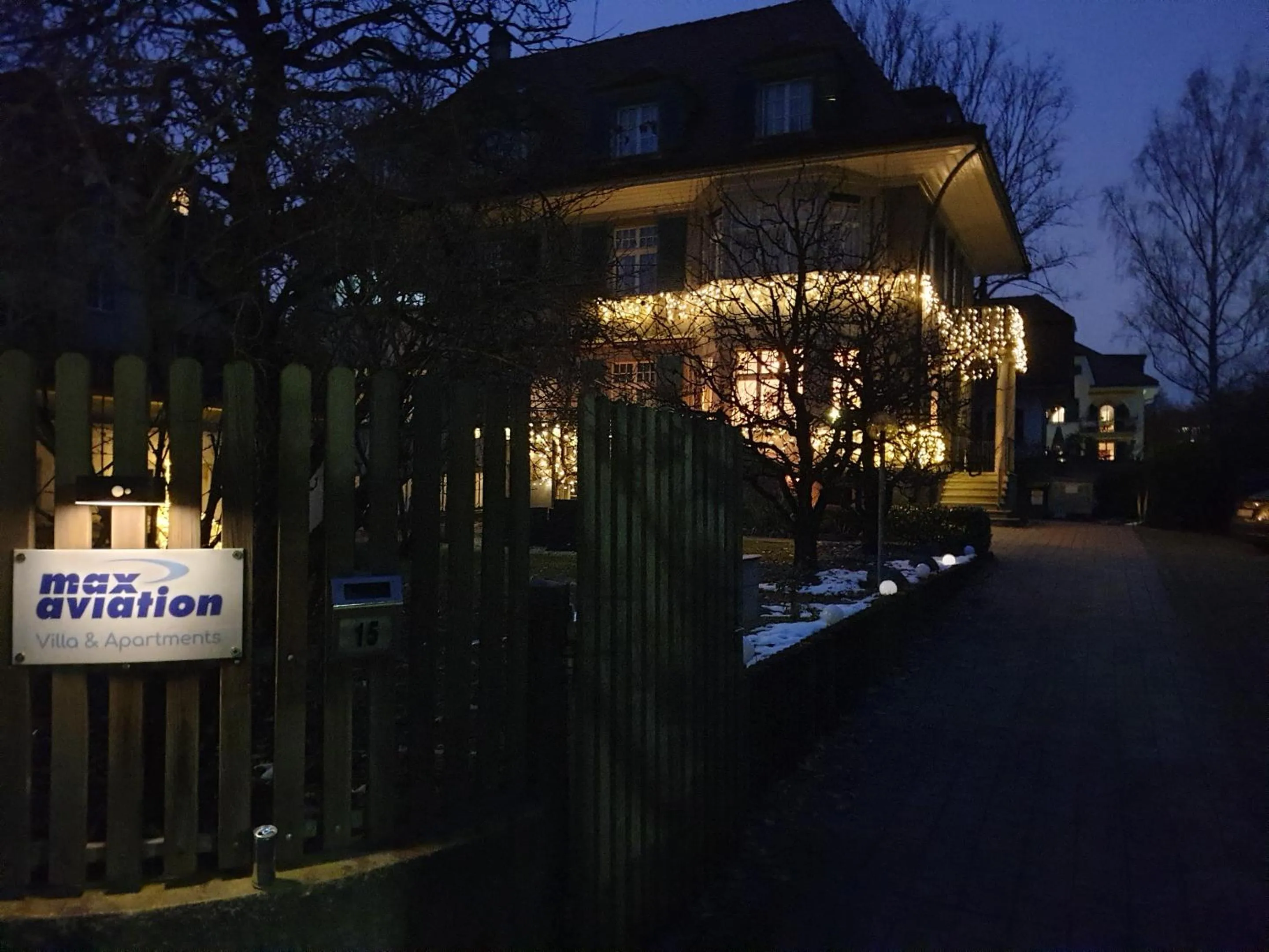 Property building in Max Aviation Villa & Apartments