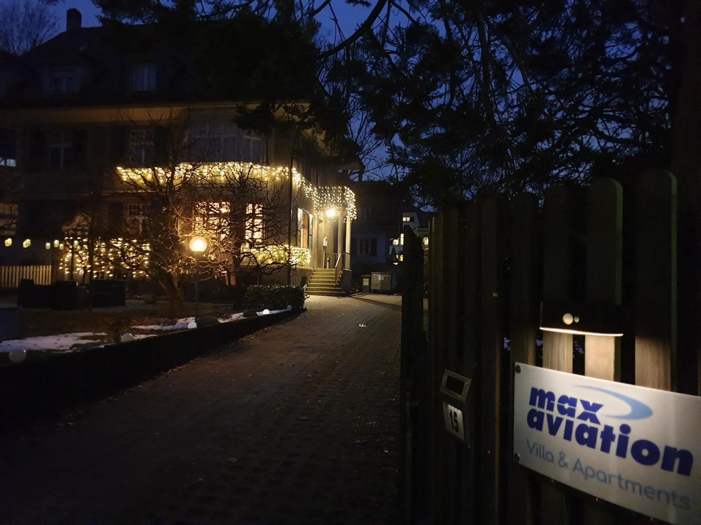 Property building in Max Aviation Villa & Apartments