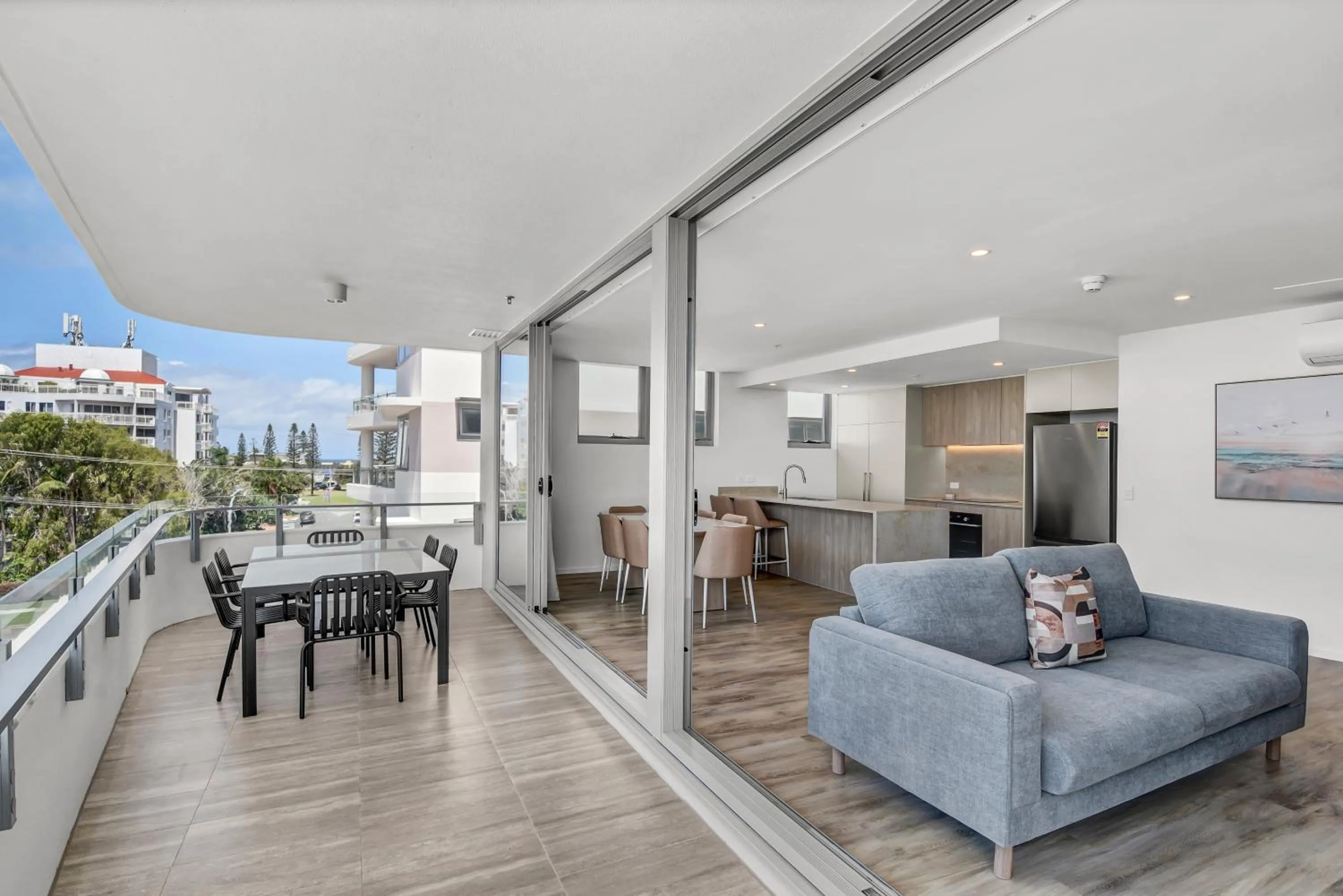 Balcony/Terrace in Lowanna Beach Resort Kawana