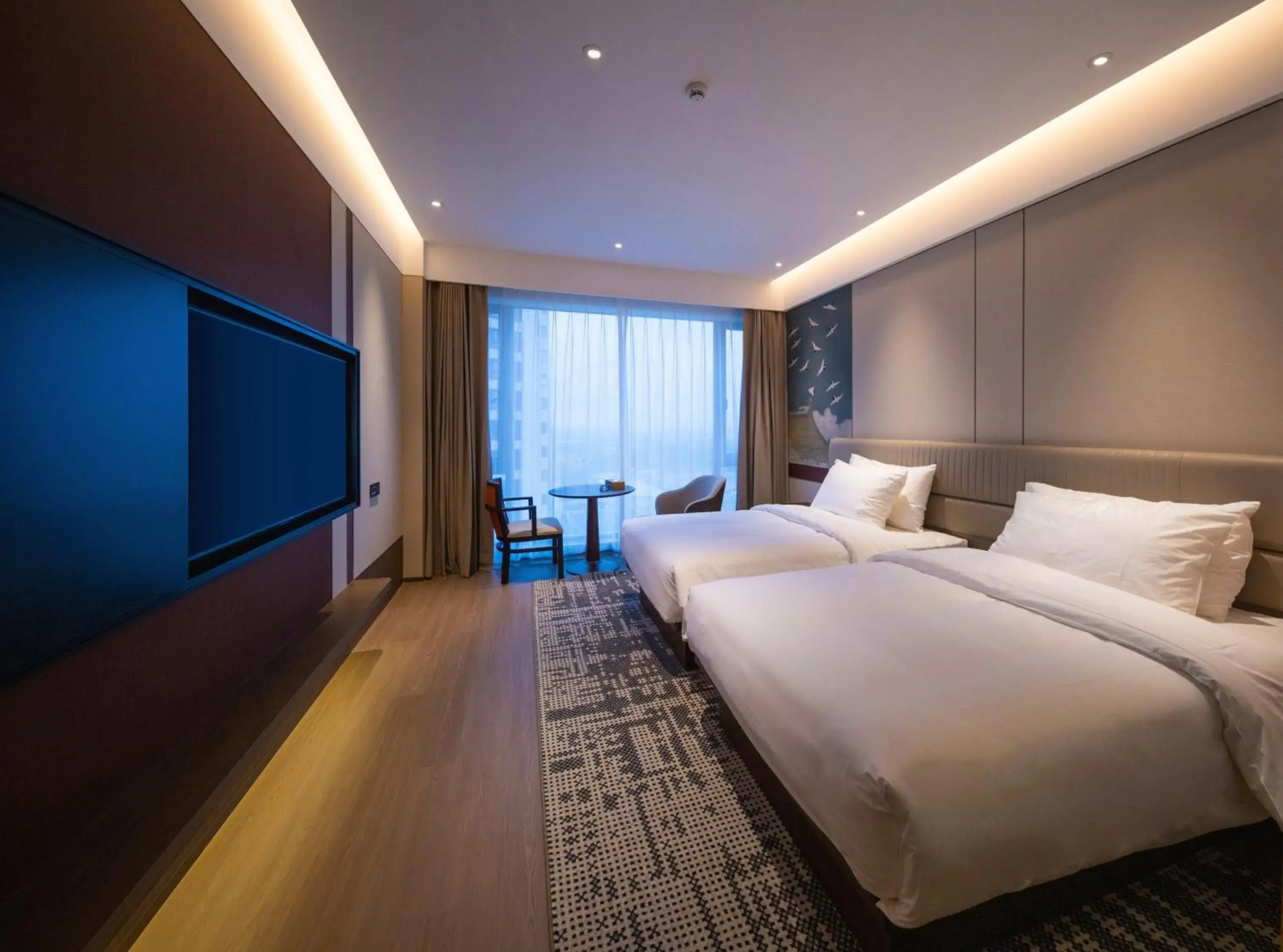 Superior Twin Room in Maison New Century Hotel Cixi Hangzhou Bay Superior Twin Room in Maison New Century Hotel Cixi Hangzhou Bay