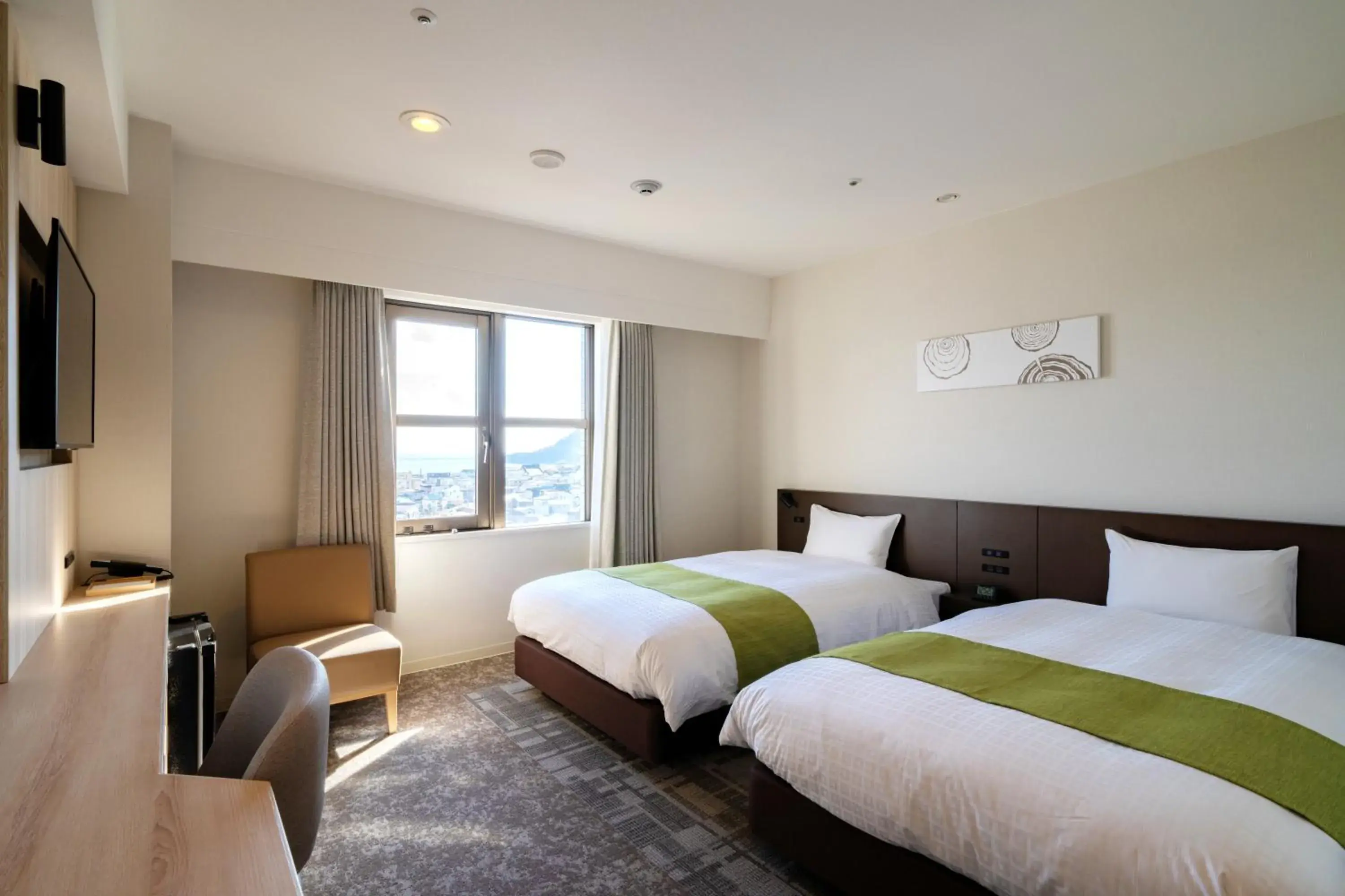 Twin Room - single occupancy in Hotel Enoe Hakodate Twin Room - single occupancy in Hotel Enoe Hakodate