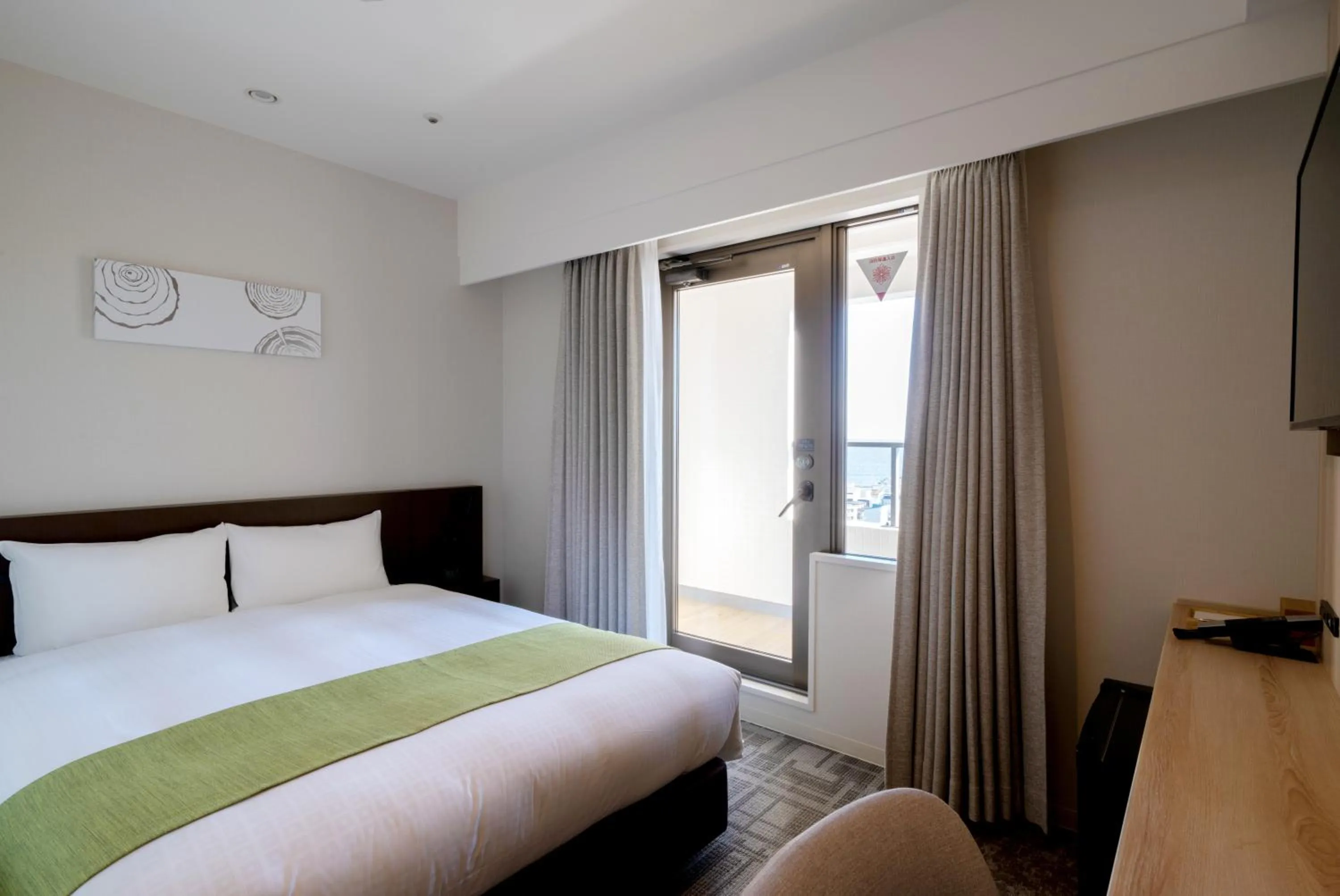 Bed in Hotel Enoe Hakodate