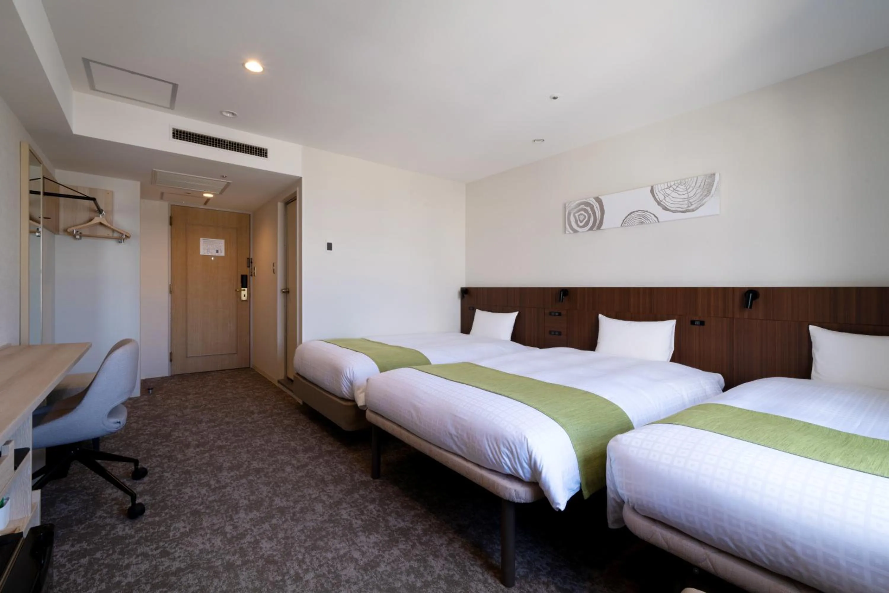 Bed in Hotel Enoe Hakodate