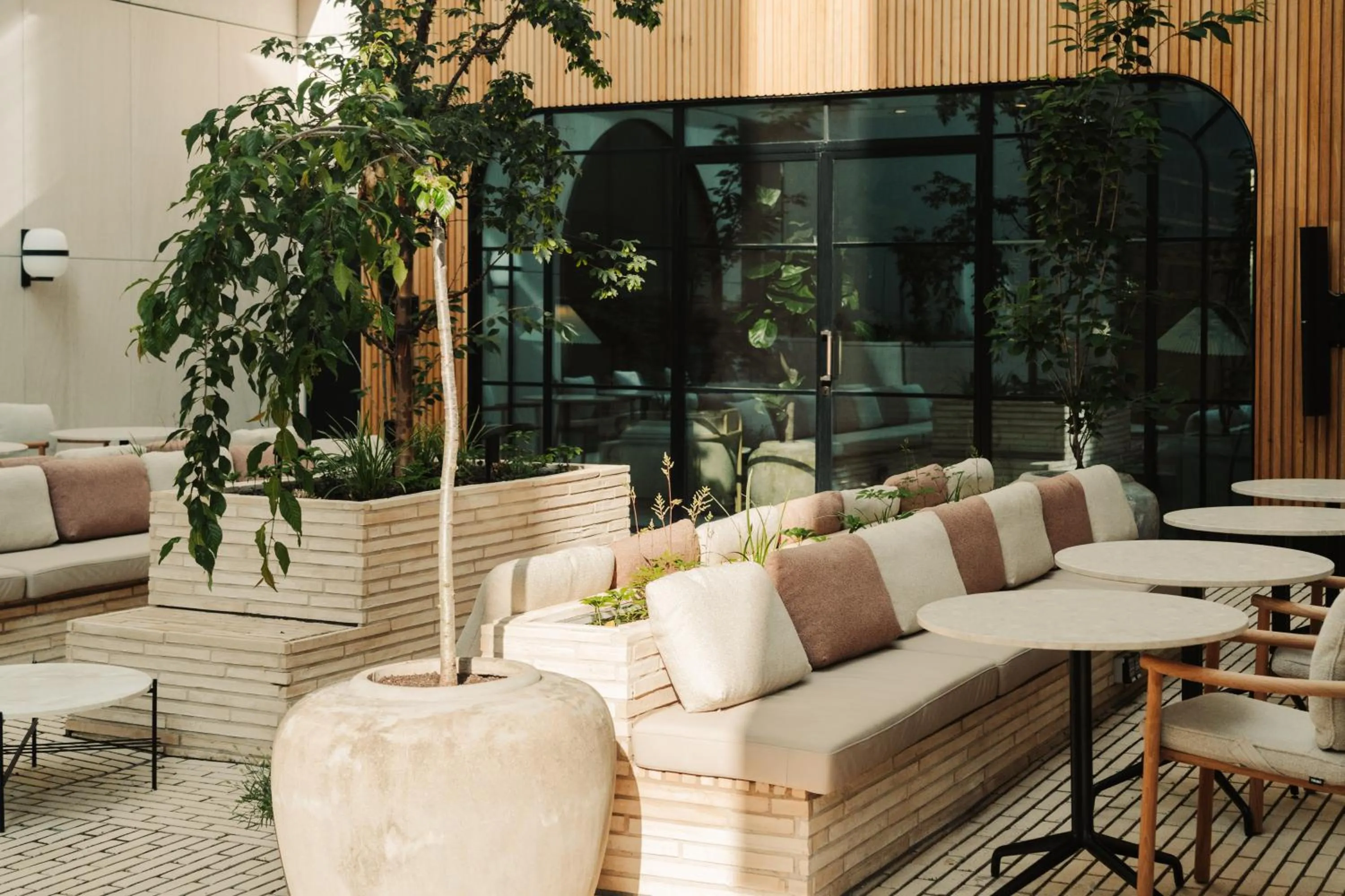 Patio in PURO Warszawa Stare Miasto