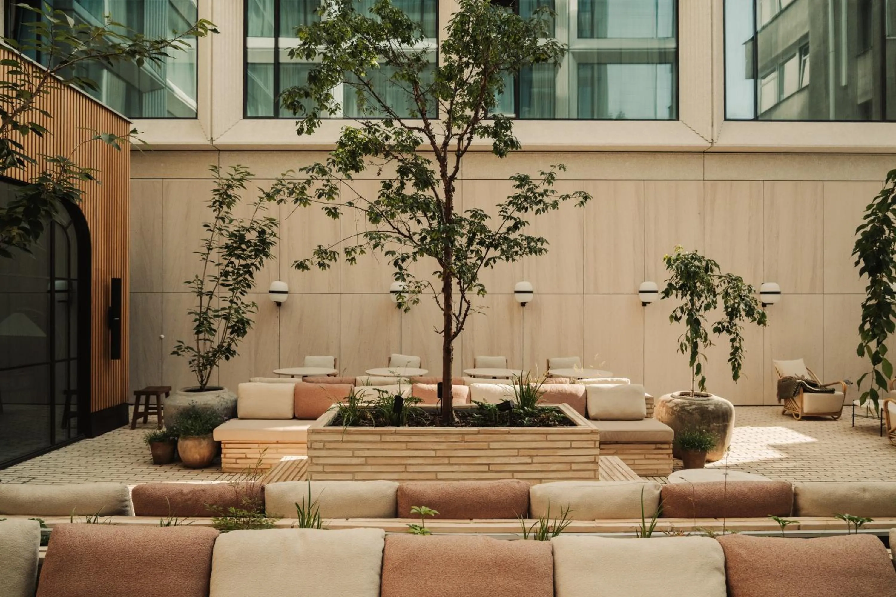 Patio in PURO Warszawa Stare Miasto