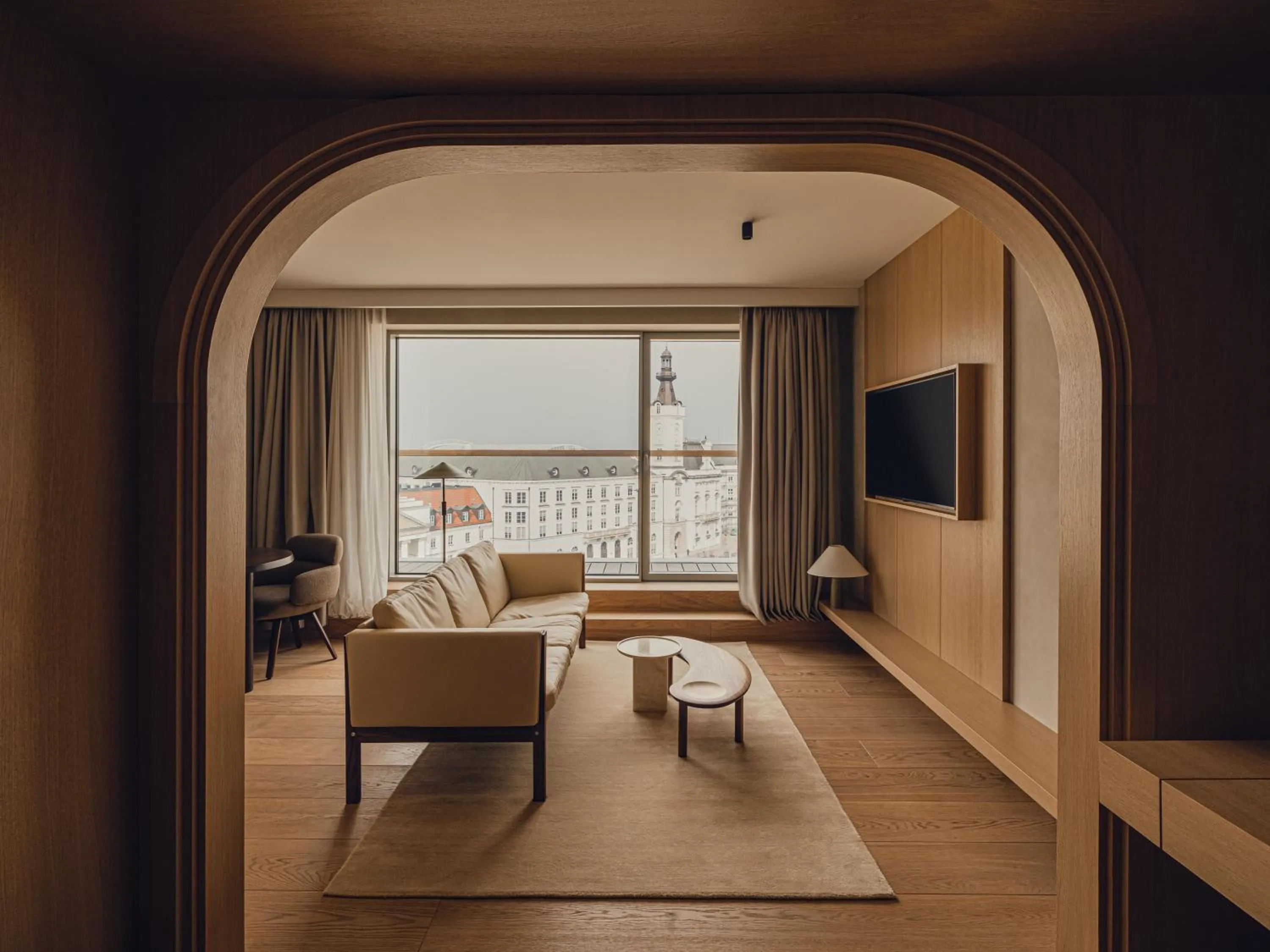 Living room in PURO Warszawa Stare Miasto