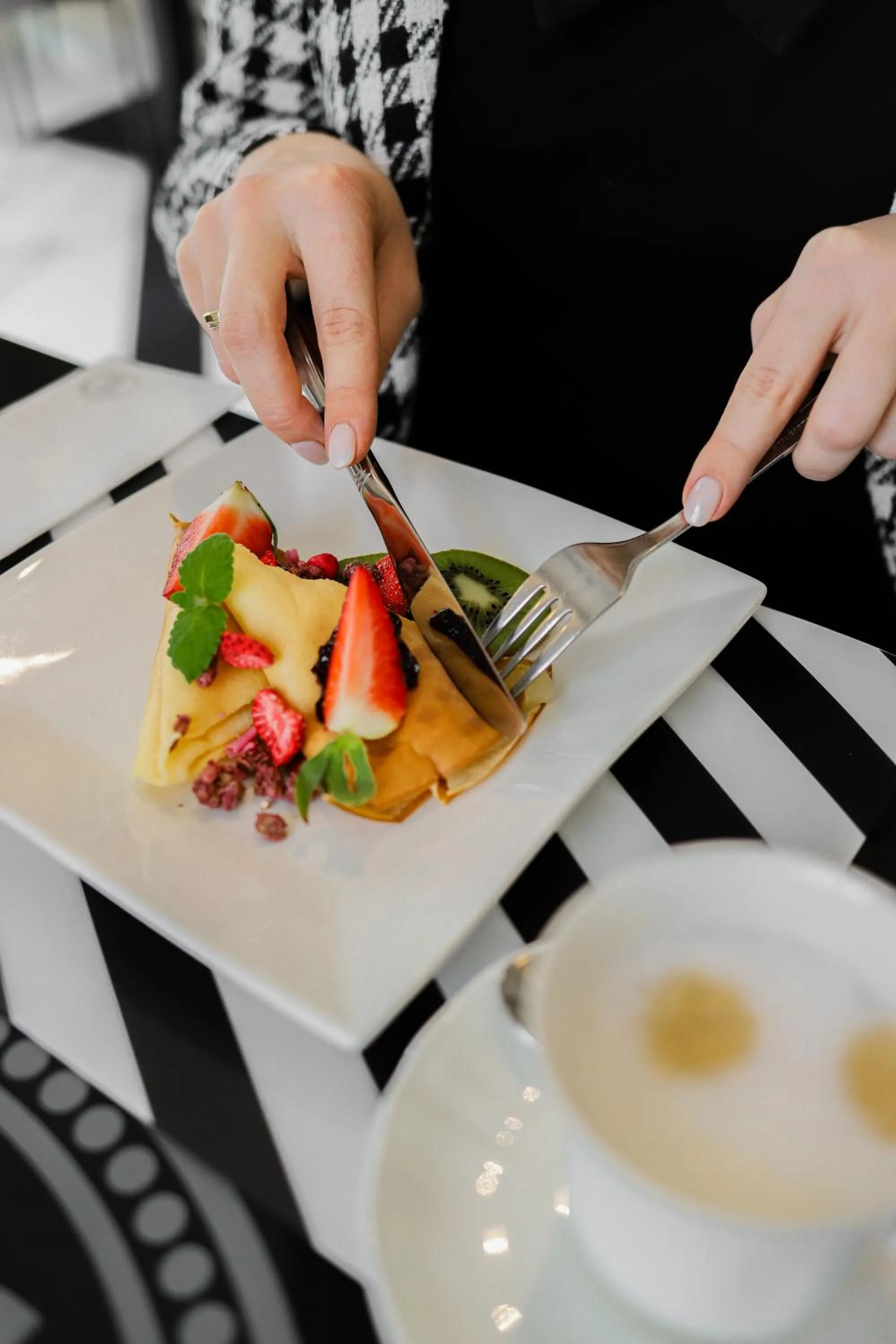 Food close-up in Hotel Toscania