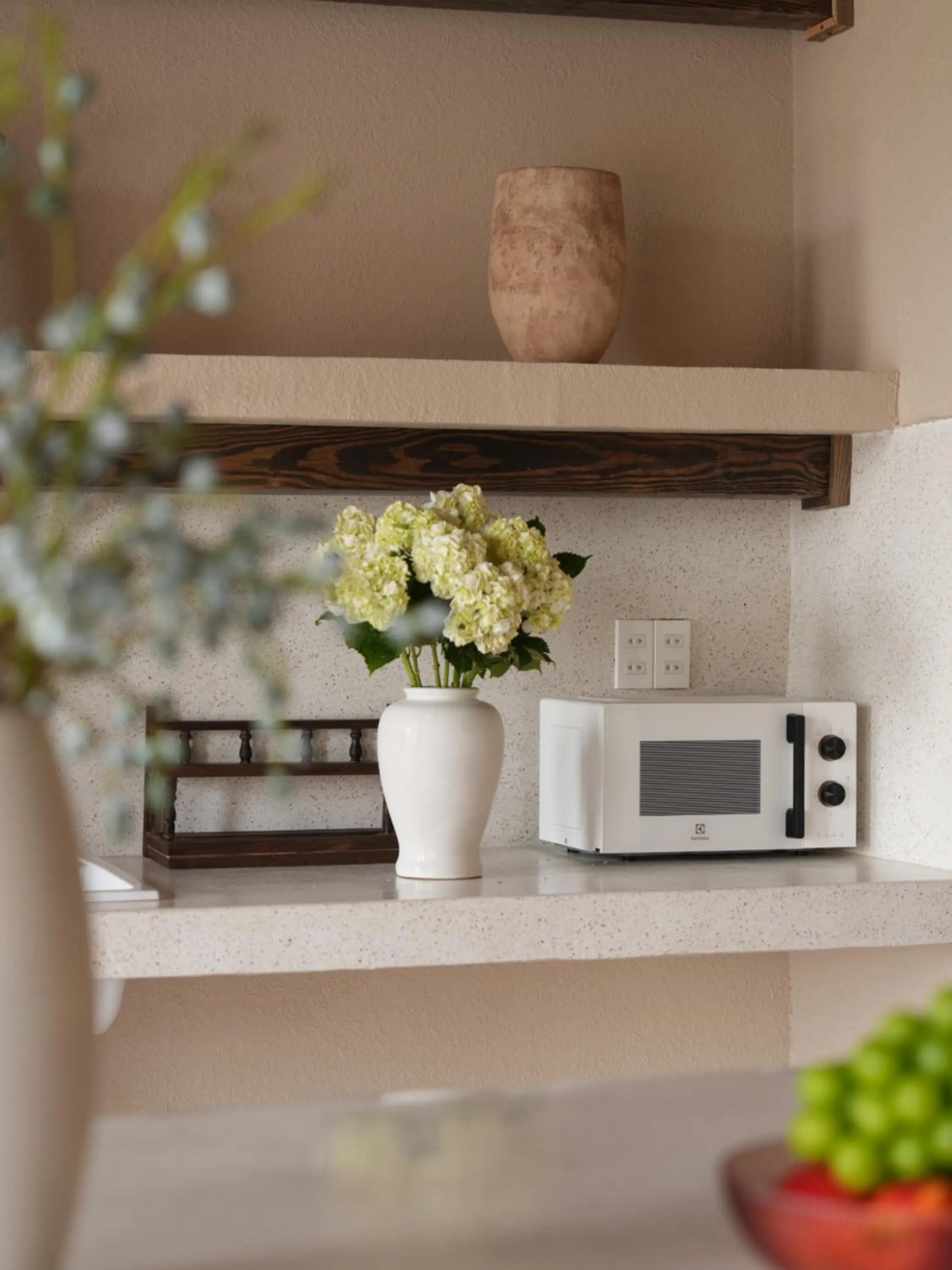 Kitchen or kitchenette in De' Tuva Resort Mui Ne