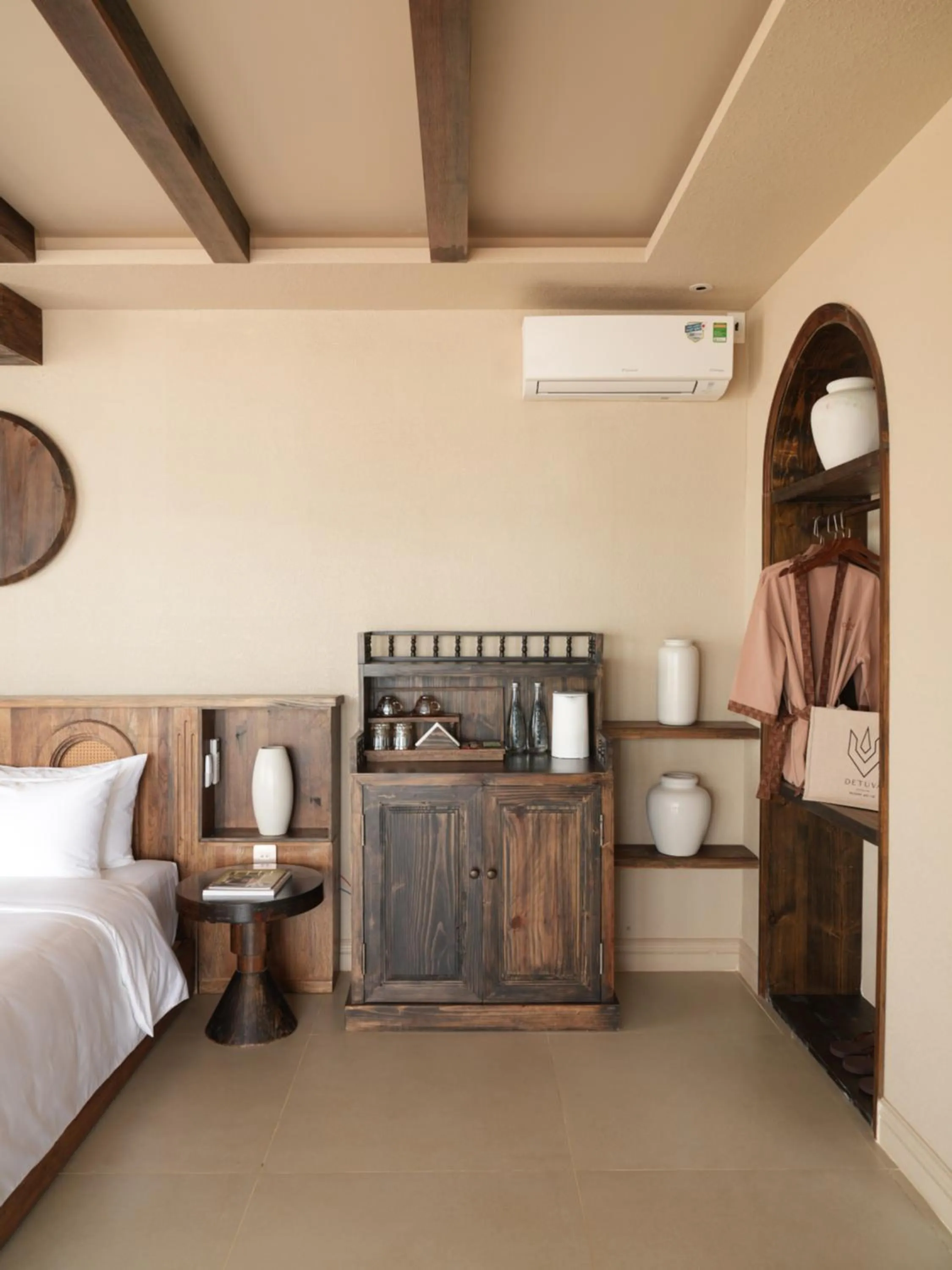 Photo of the whole room, Bed in De' Tuva Resort Mui Ne