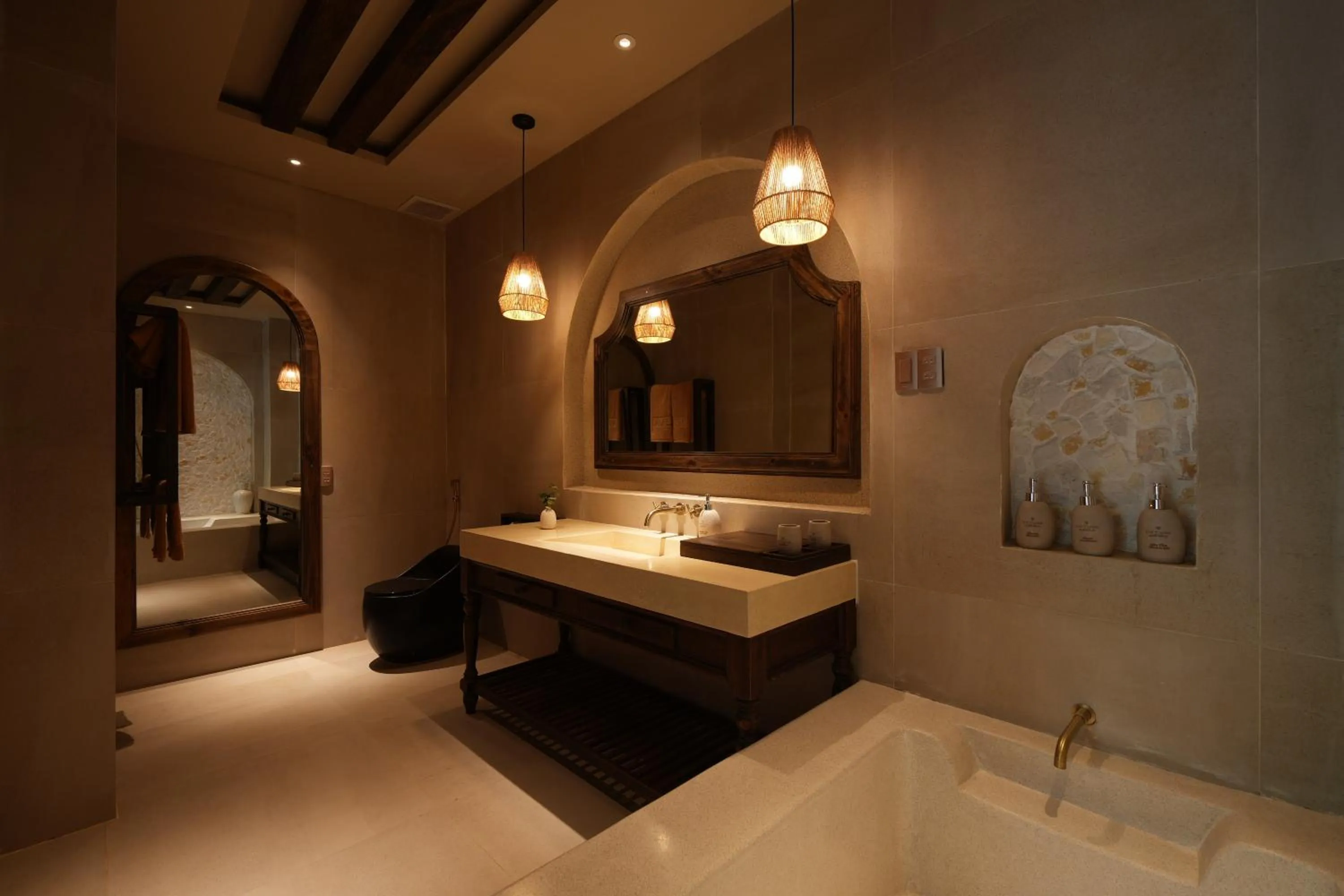 Bathroom in De' Tuva Resort Mui Ne