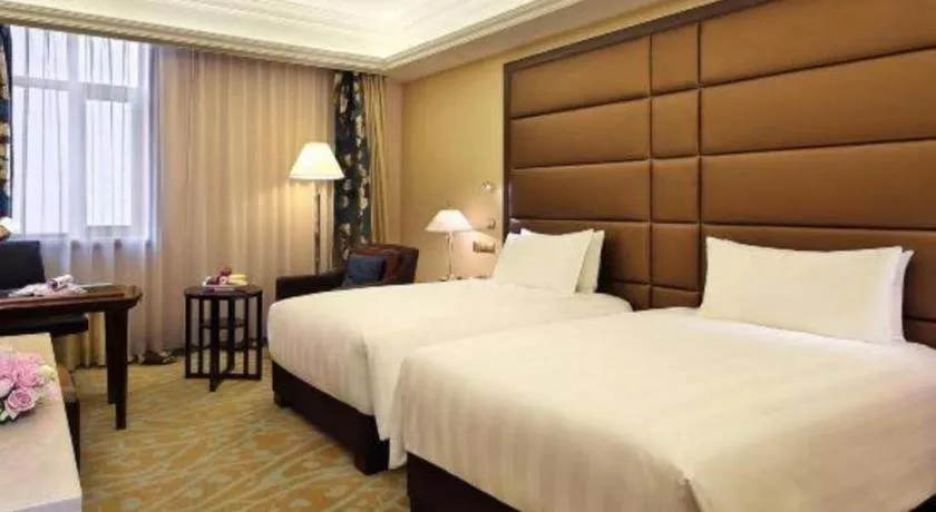 Bed in Sichuan Jinjiang Hotel
