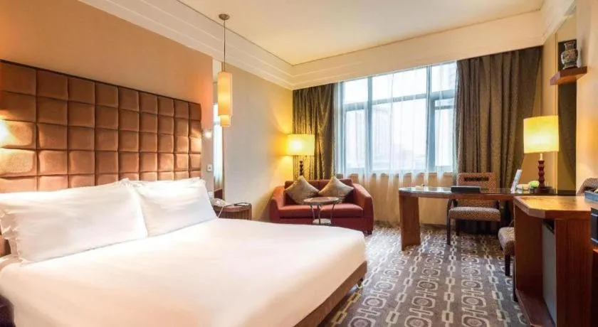 Bed in Sichuan Jinjiang Hotel