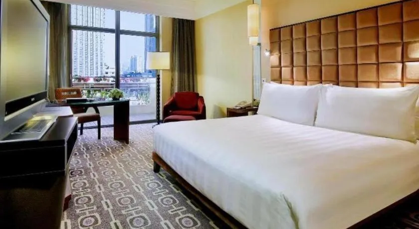 Bed in Sichuan Jinjiang Hotel