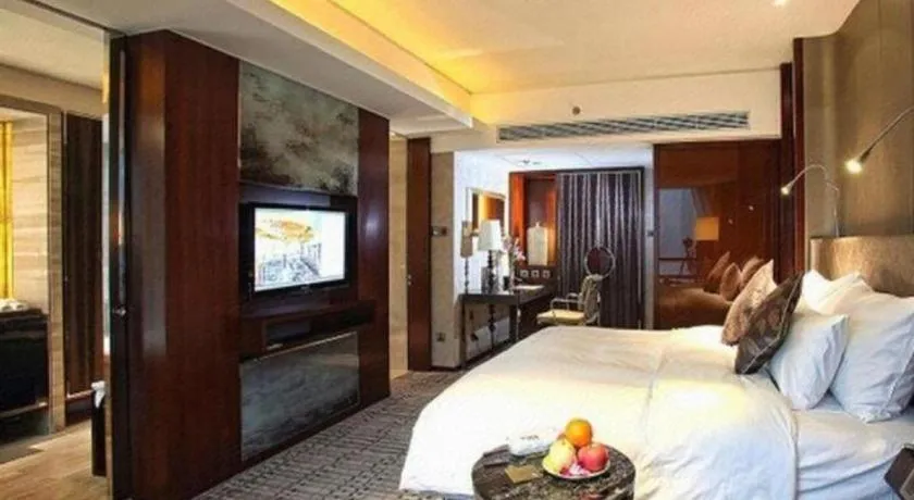 Bed in Sichuan Jinjiang Hotel