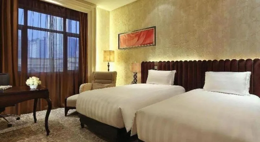 Bed in Sichuan Jinjiang Hotel