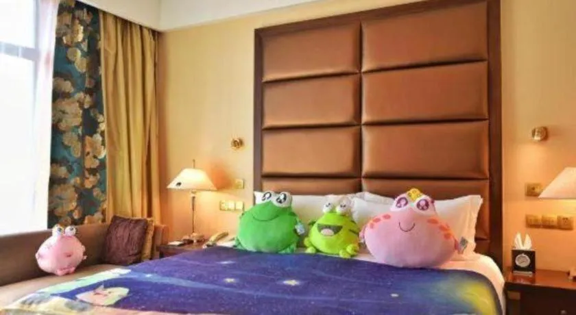 Bed in Sichuan Jinjiang Hotel