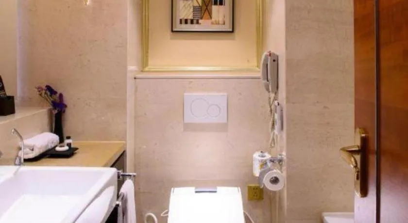 Bed in Sichuan Jinjiang Hotel